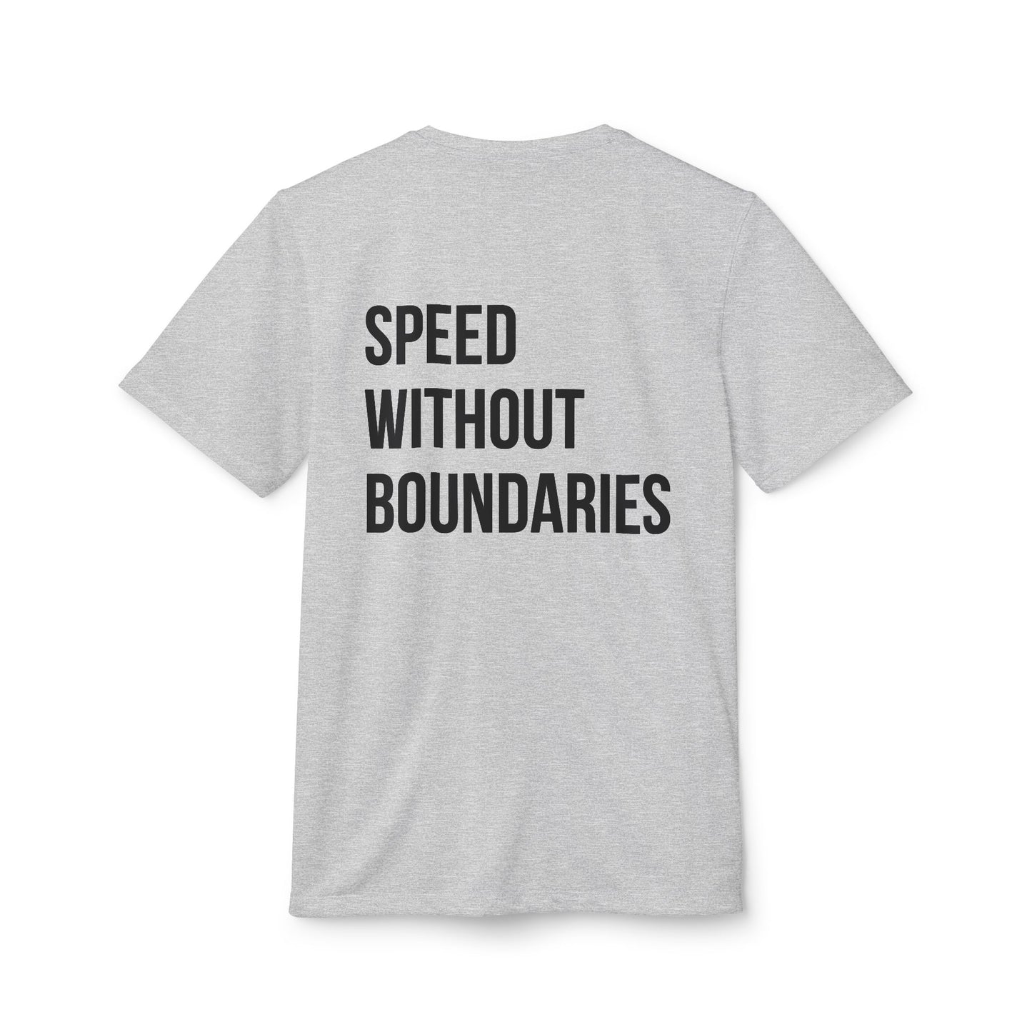 Adidas Unisex Sport Tee Shirt “Speed Without Boundaries Edition” by Revolution Society