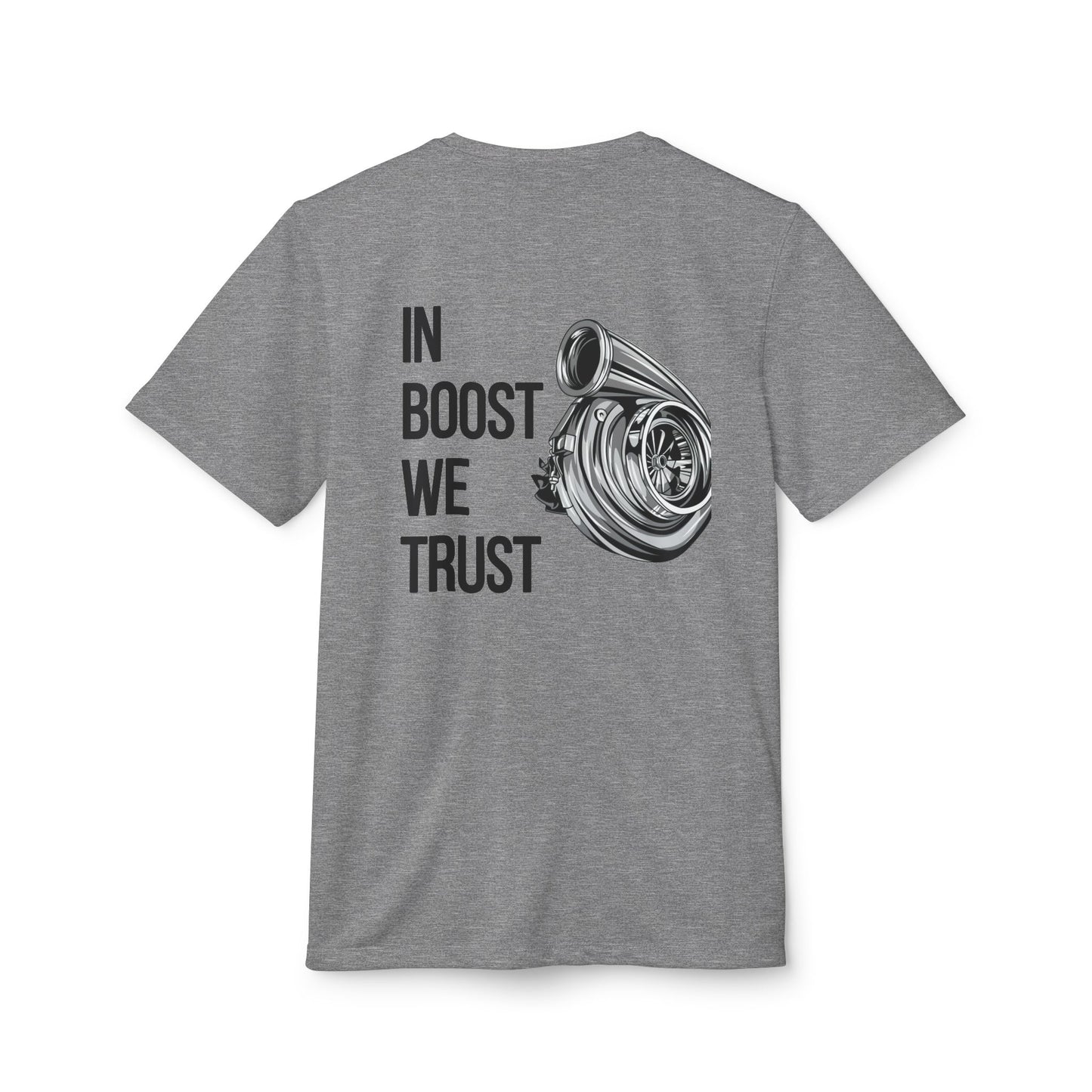 Adidas Unisex Sport Tee Shirt “In Boost We Trust Edition” by Revolution Society