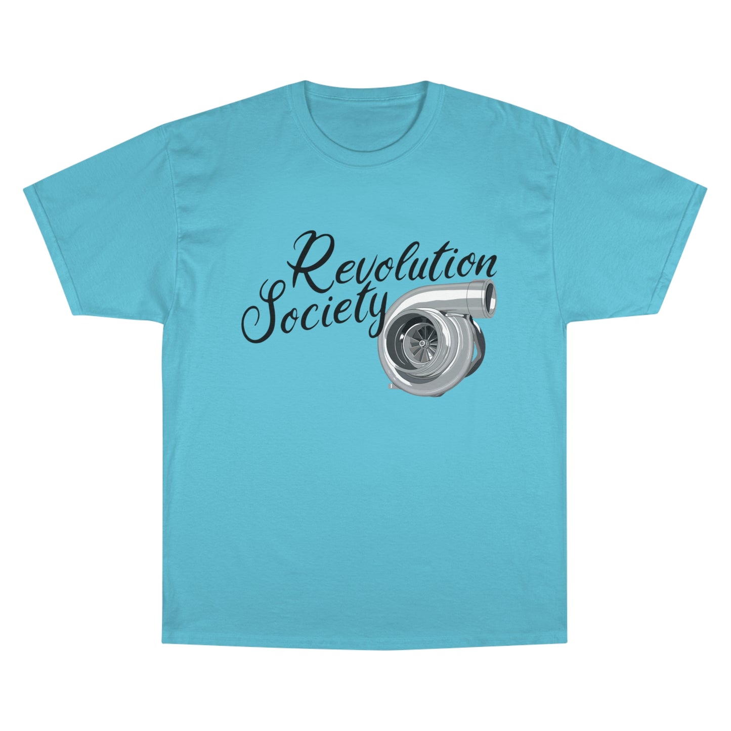 Champion Unisex Tee Shirt “Speed Without Boundaries Edition” by Revolution Society