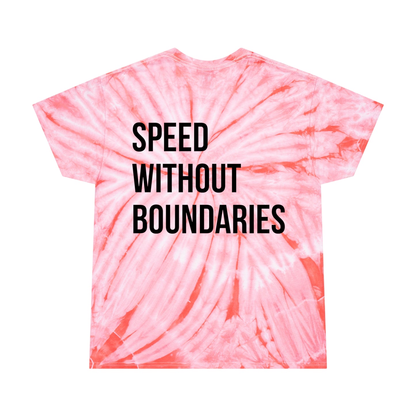 Color Blast Unisex Tee Shirt “Speed Without Boundaries Edition” by Revolution Society