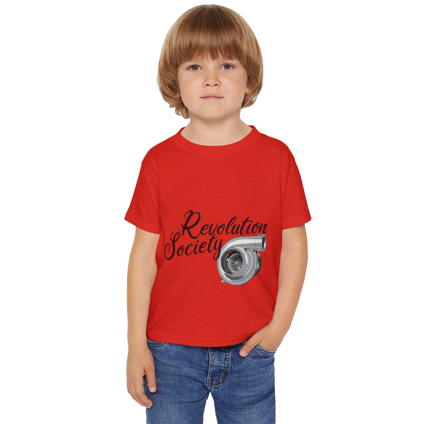 Pro Comfort Unisex Toddler T-Shirt - Speed Without Boundaries Design