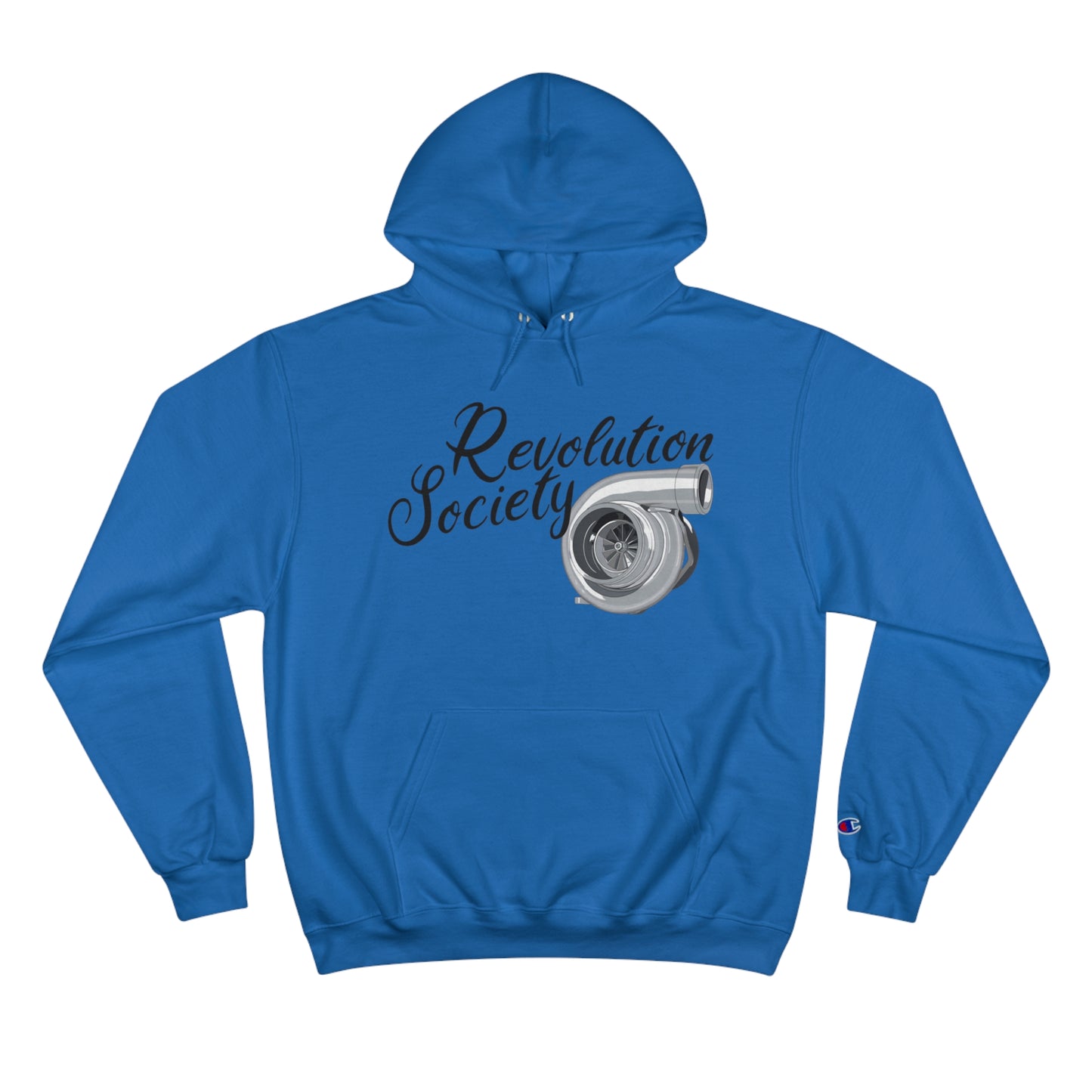 Champion Unisex Hoodie “Speed Without Boundaries Edition” by Revolution Society