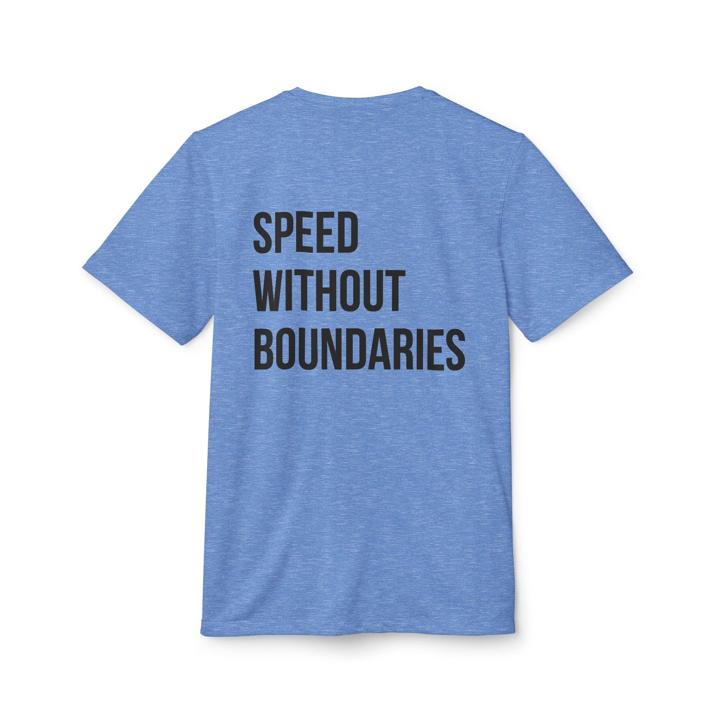 Adidas Unisex Sport Tee Shirt “Speed Without Boundaries Edition” by Revolution Society