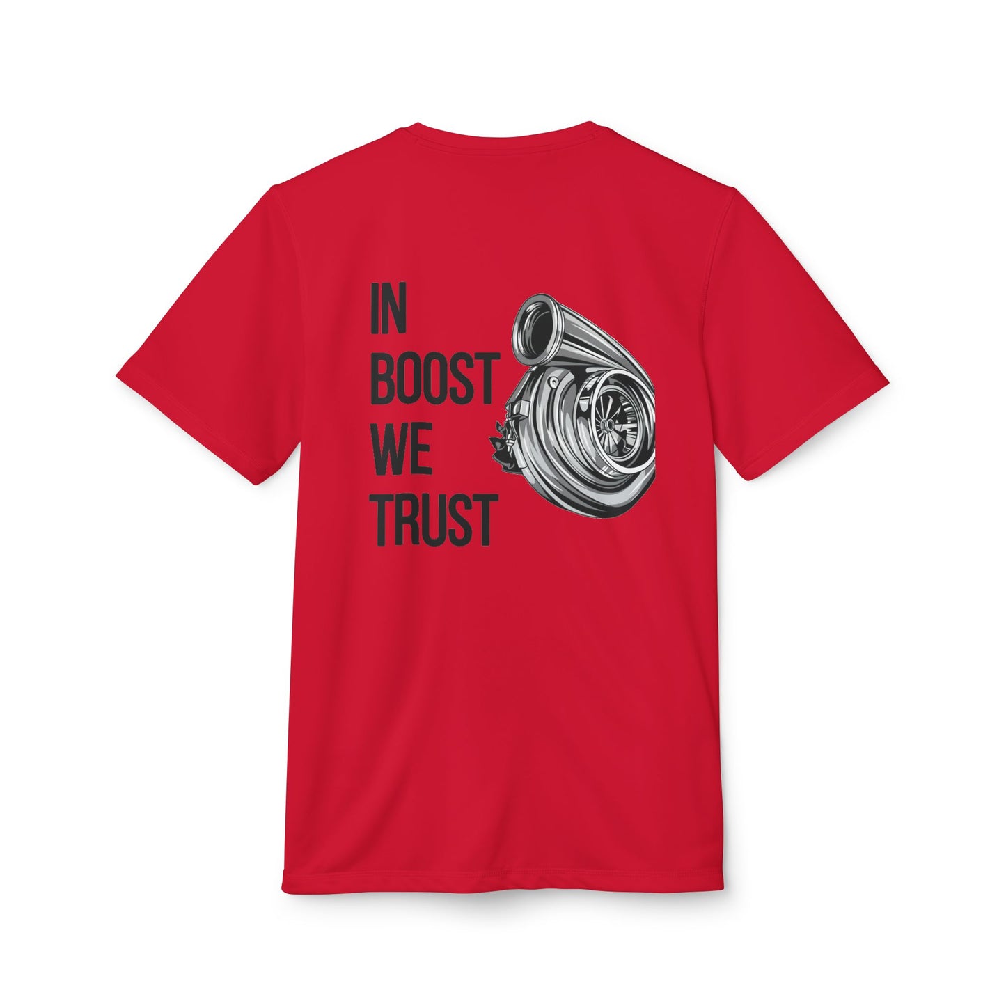 Adidas Unisex Sport Tee Shirt “In Boost We Trust Edition” by Revolution Society