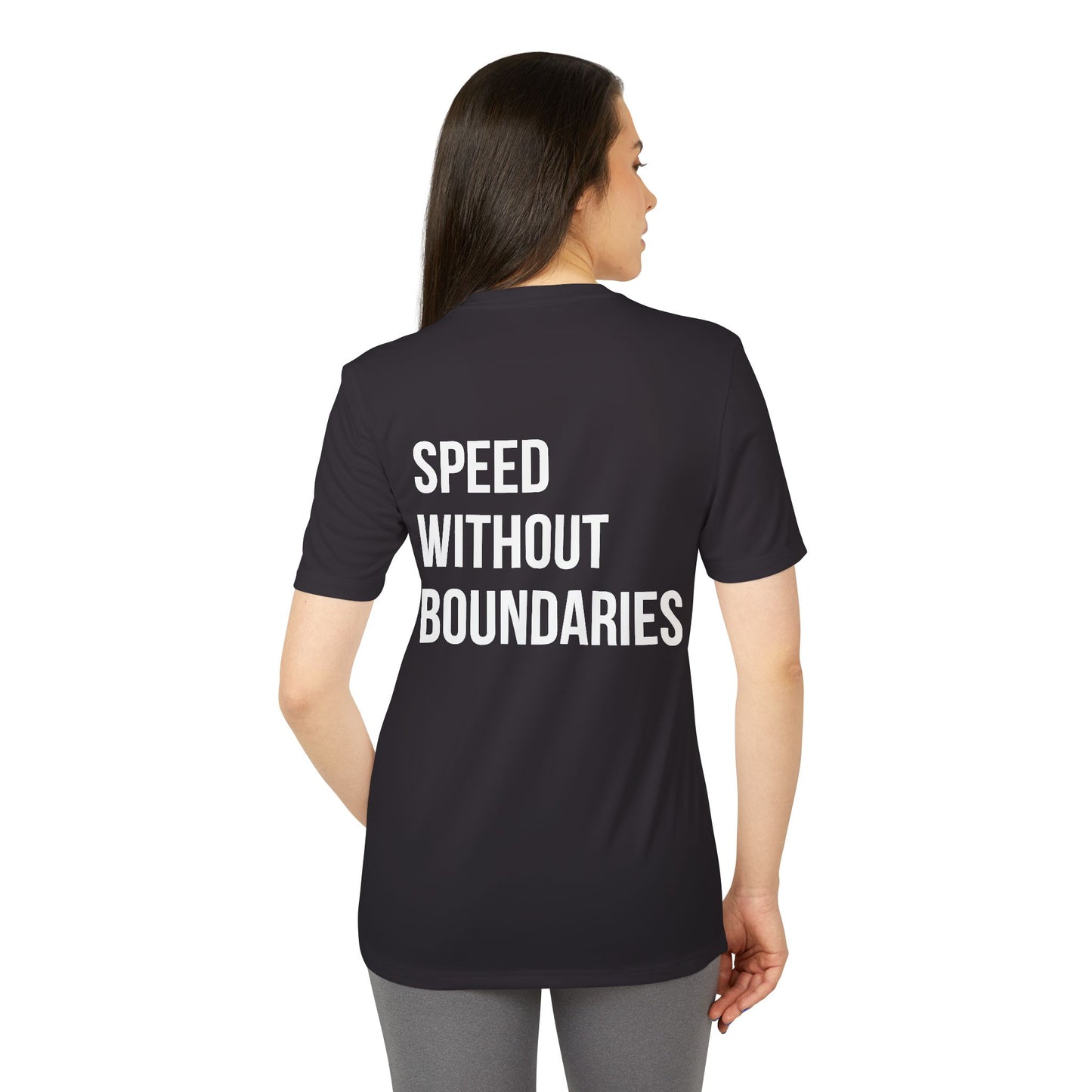 Adidas Unisex Sport Tee Shirt “Speed Without Boundaries Edition” by Revolution Society