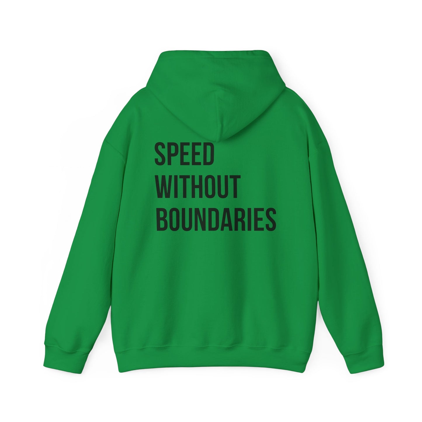 Pro Comfort Unisex Sweatshirt “Speed Without Boundaries Edition by Revolution Society | Down To Earth Collection