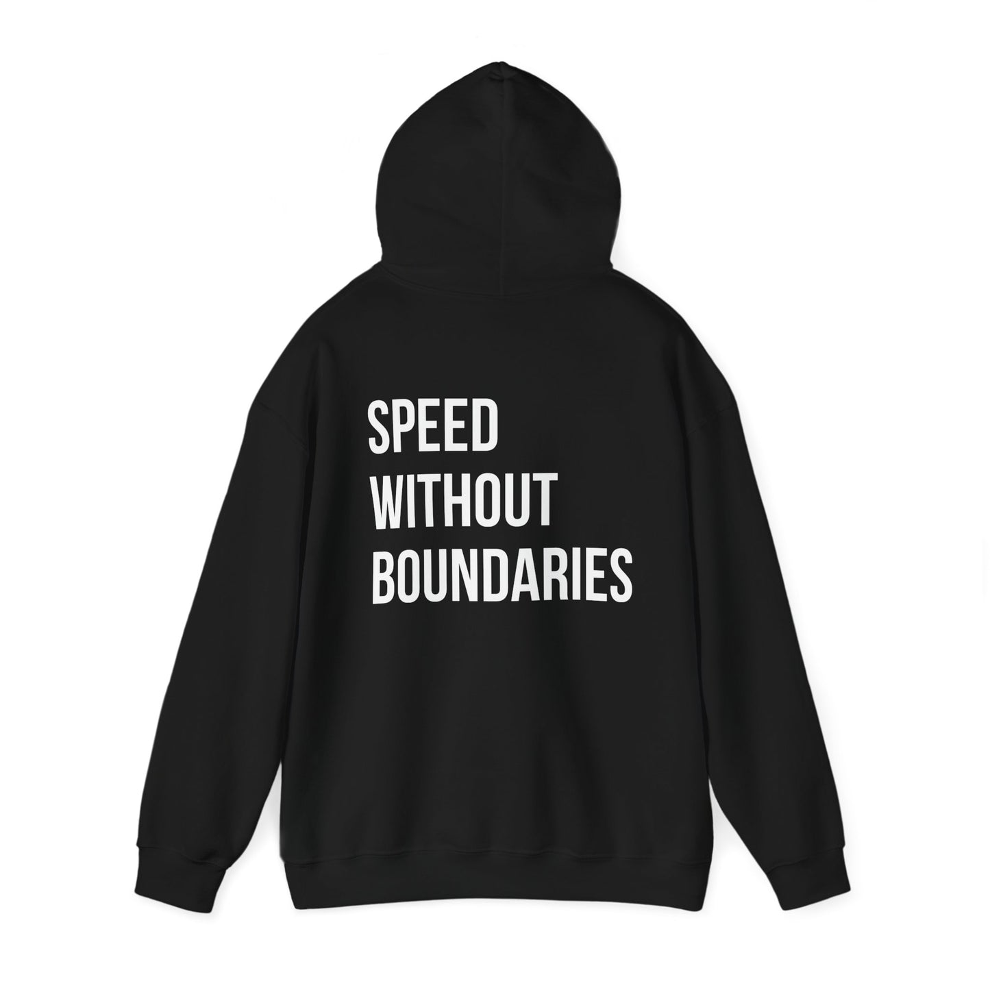 Pro Comfort Unisex Sweatshirt “Speed Without Boundaries Edition by Revolution Society | Down To Earth Collection