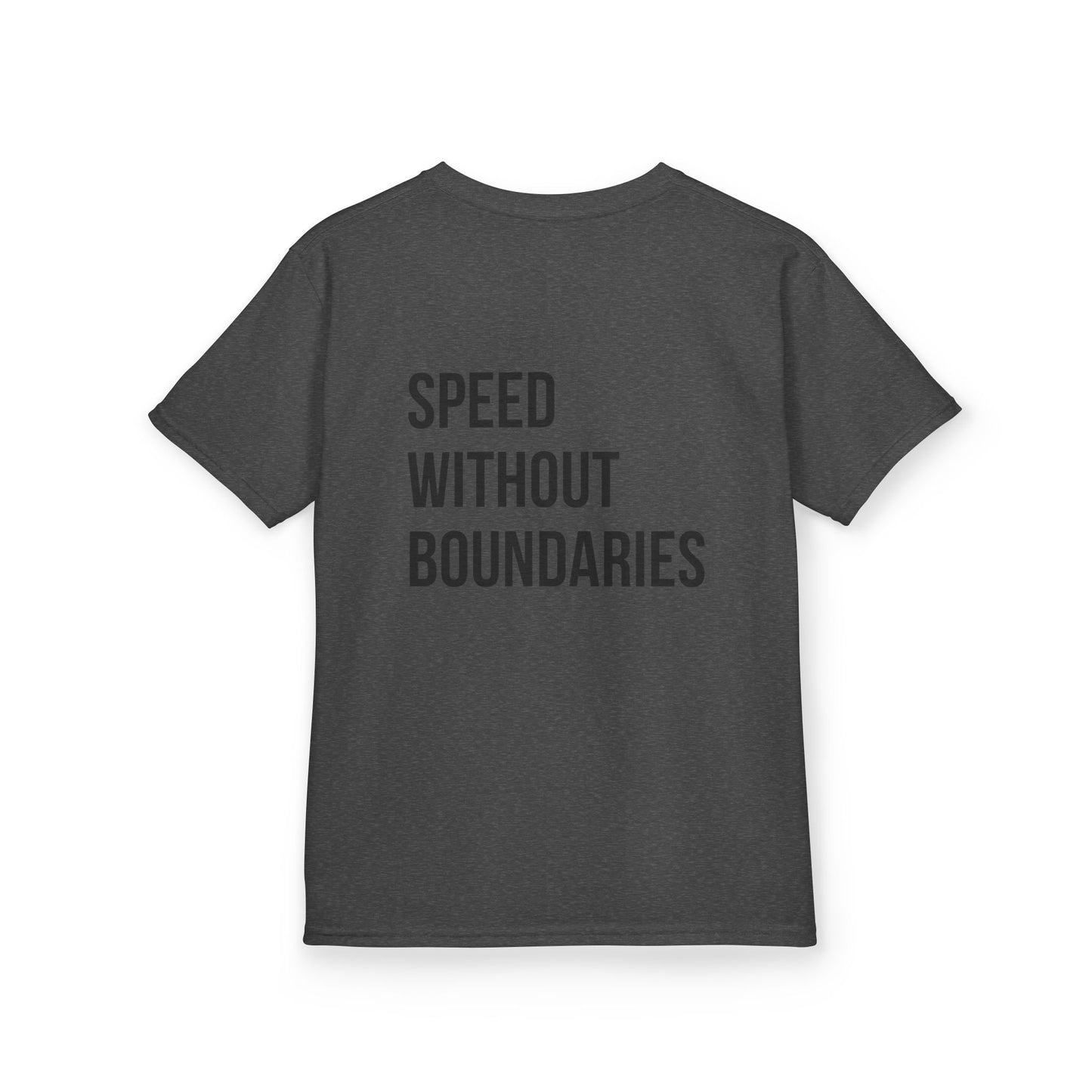 Pro Comfort Unisex YouthTee Shirt  “Speed Without Boundaries” Edition by Revolution Society