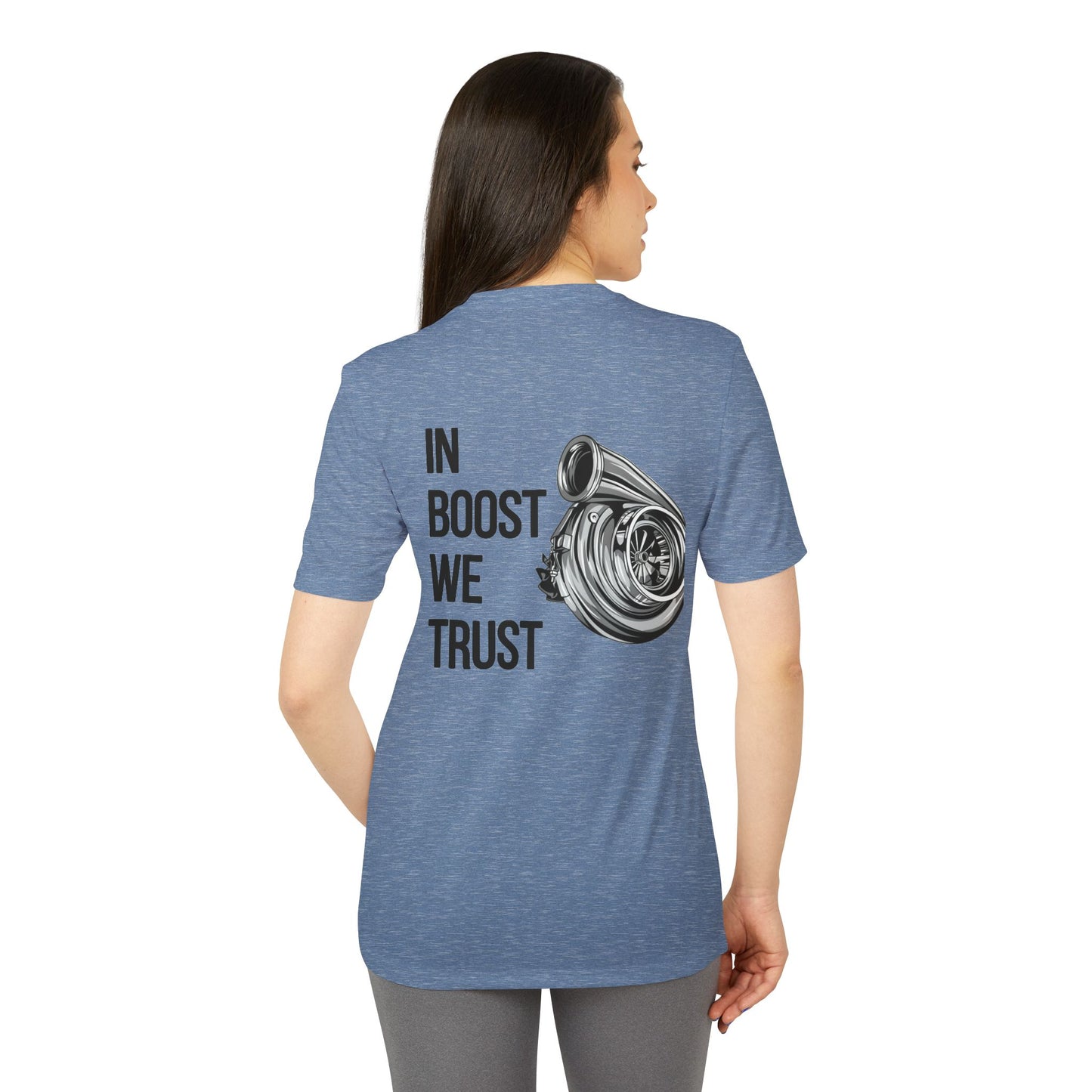 Adidas Unisex Sport Tee Shirt “In Boost We Trust Edition” by Revolution Society