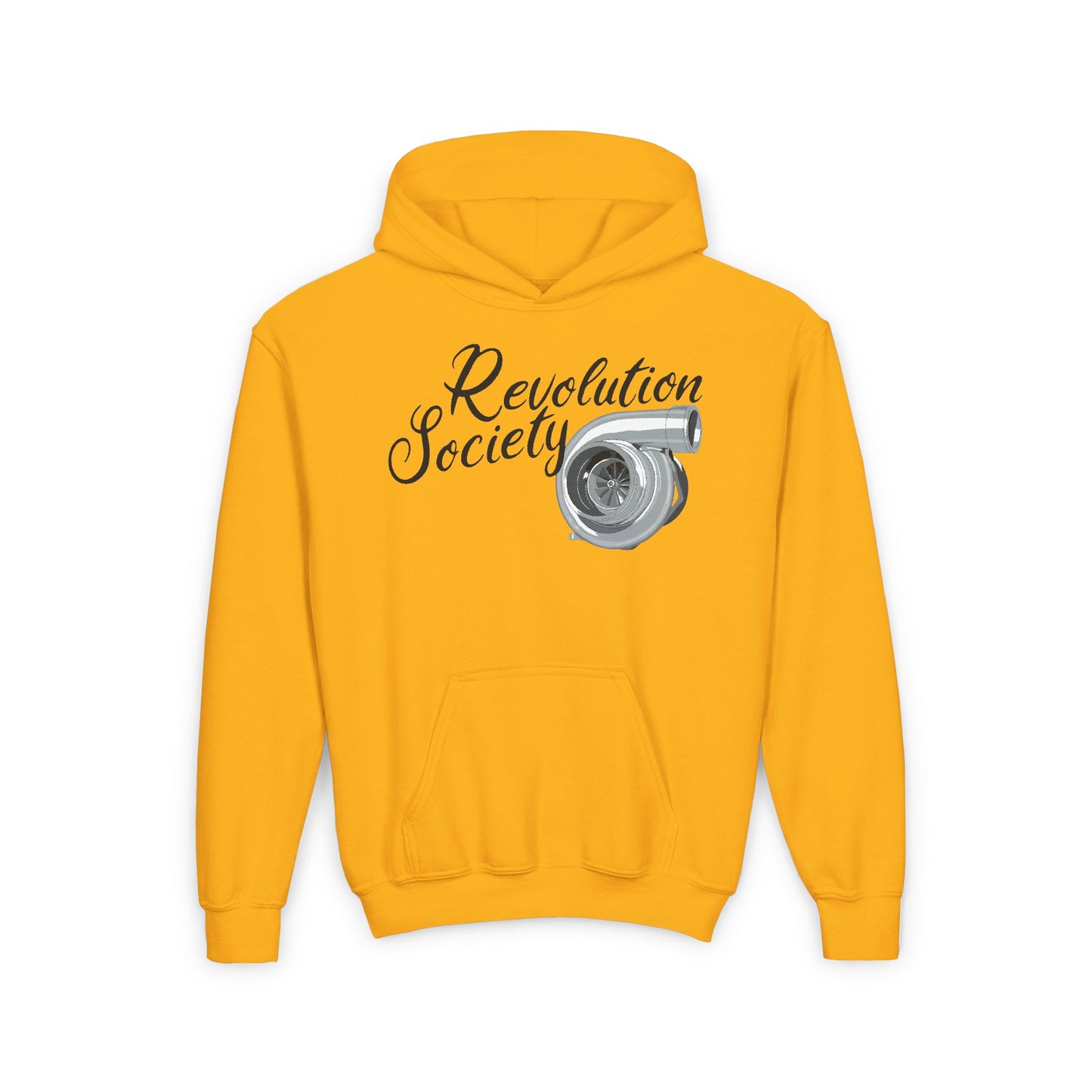 Pro Comfort Unisex Youth Hoodie “Speed Without Boundaries Edition” by Revolution Society | Down To Earth Series