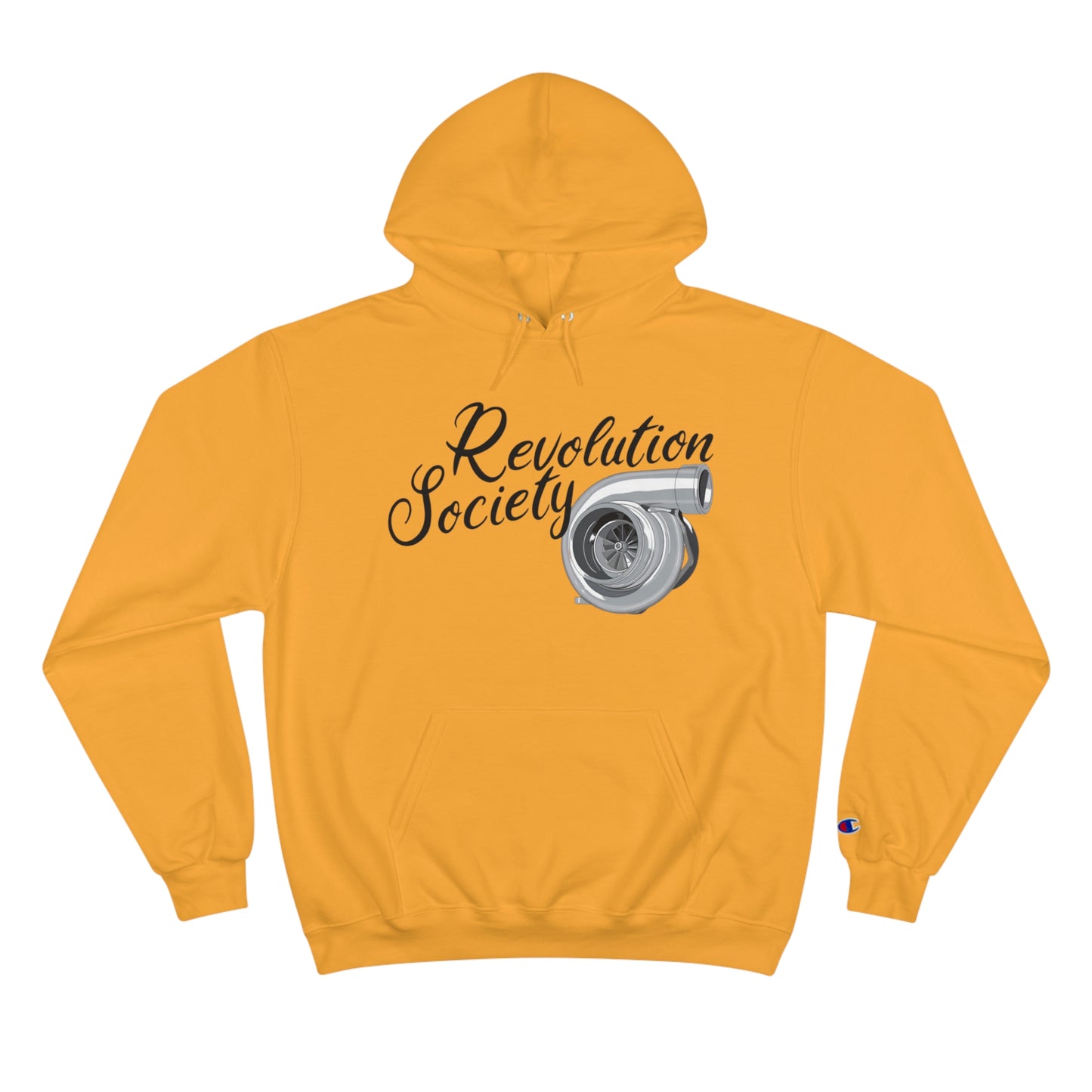 Champion Unisex Hoodie “Speed Without Boundaries Edition” by Revolution Society