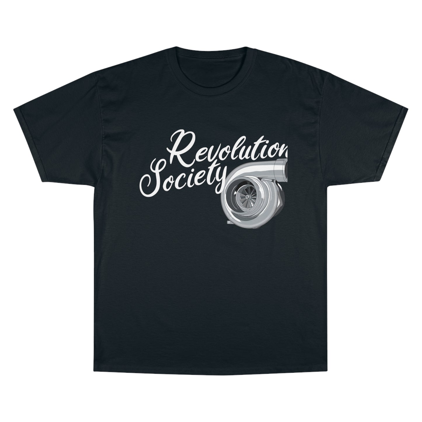 Champion Unisex Tee Shirt “Turbo Flight Edition” by Revolution Society