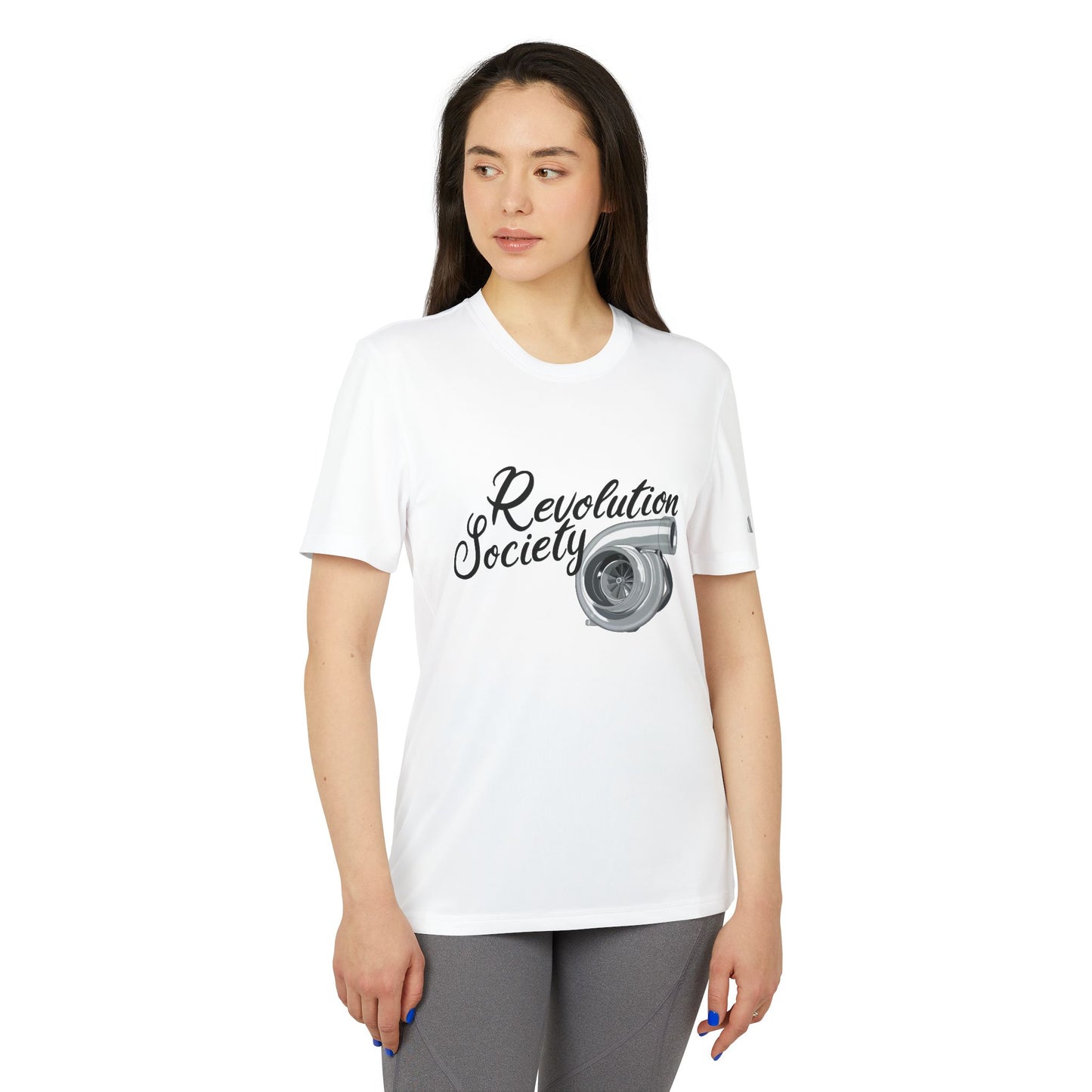 Adidas Unisex Sport Tee Shirt “Speed Without Boundaries Edition” by Revolution Society