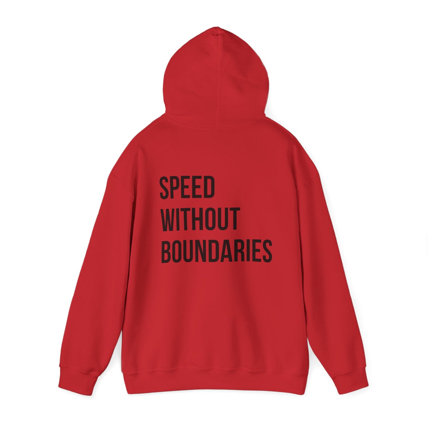 Pro Comfort Unisex Sweatshirt “Speed Without Boundaries Edition by Revolution Society | Down To Earth Collection