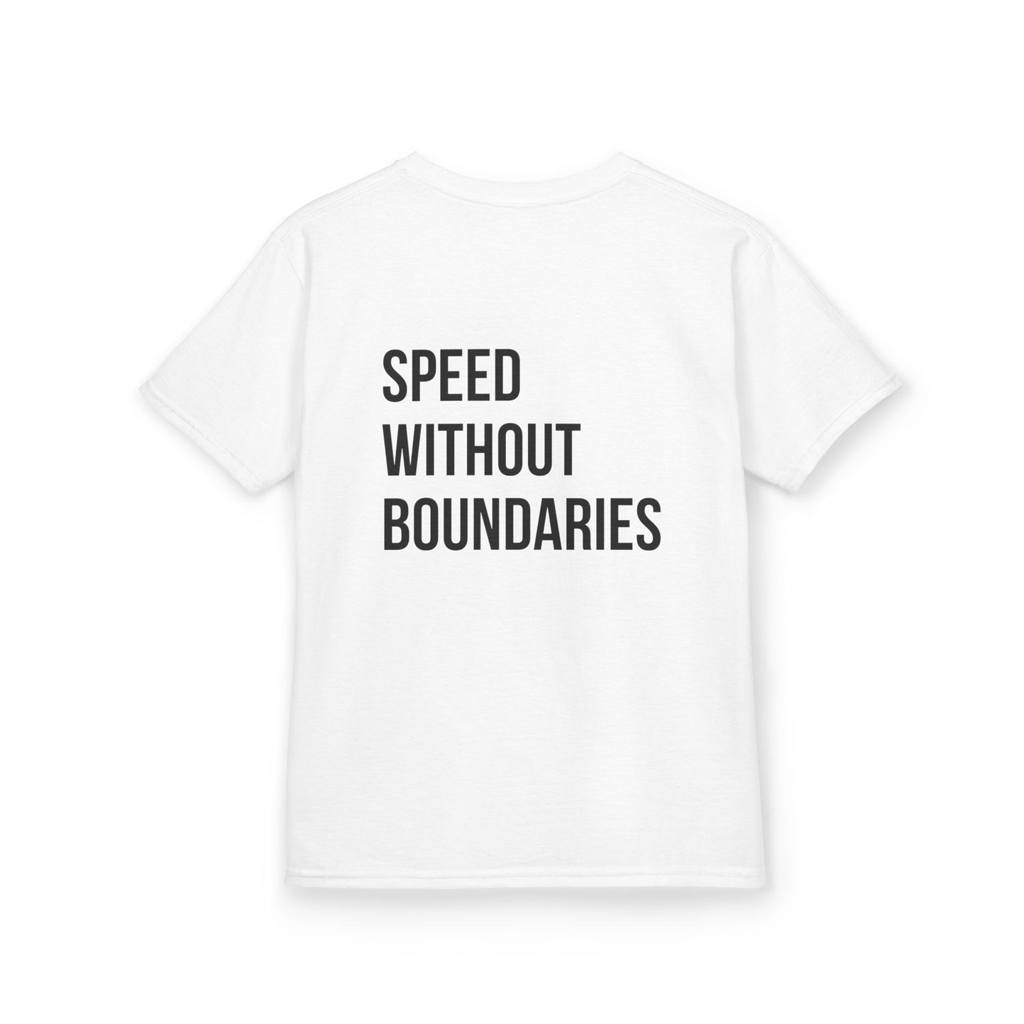 Pro Comfort Unisex YouthTee Shirt  “Speed Without Boundaries” Edition by Revolution Society