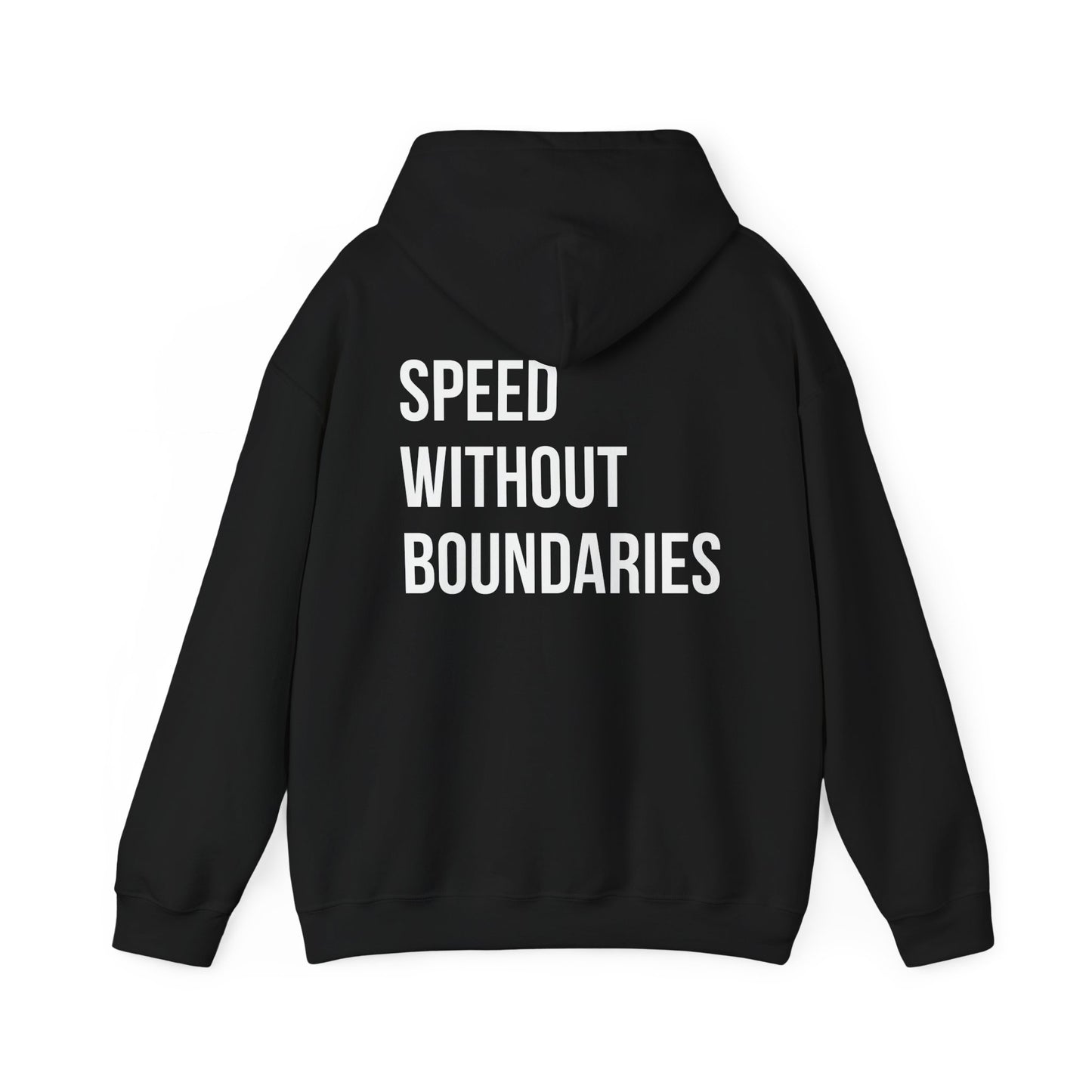 Pro Comfort Unisex Sweatshirt “Speed Without Boundaries Edition by Revolution Society | Down To Earth Collection