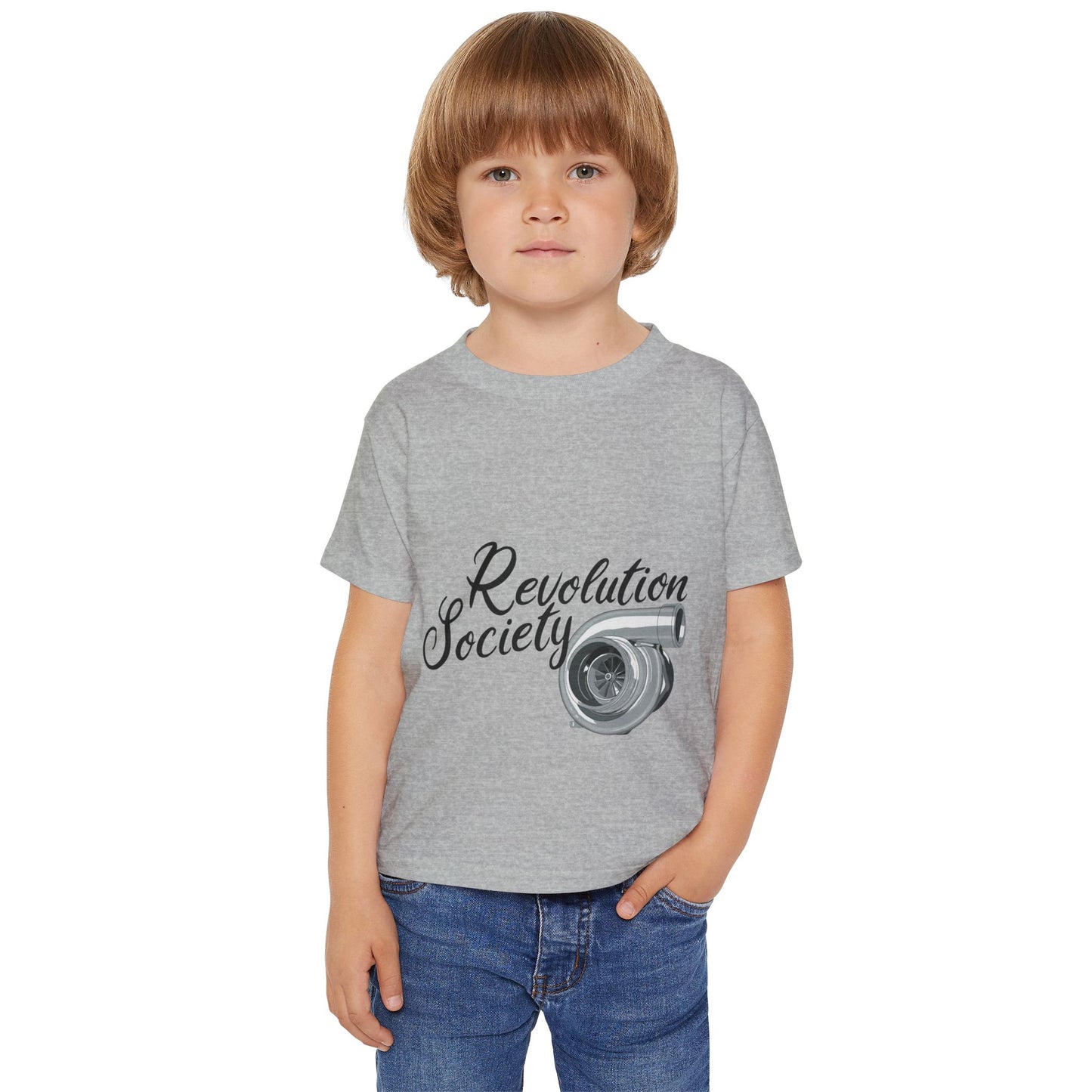 Pro Comfort Unisex Toddler T-Shirt - Speed Without Boundaries Design