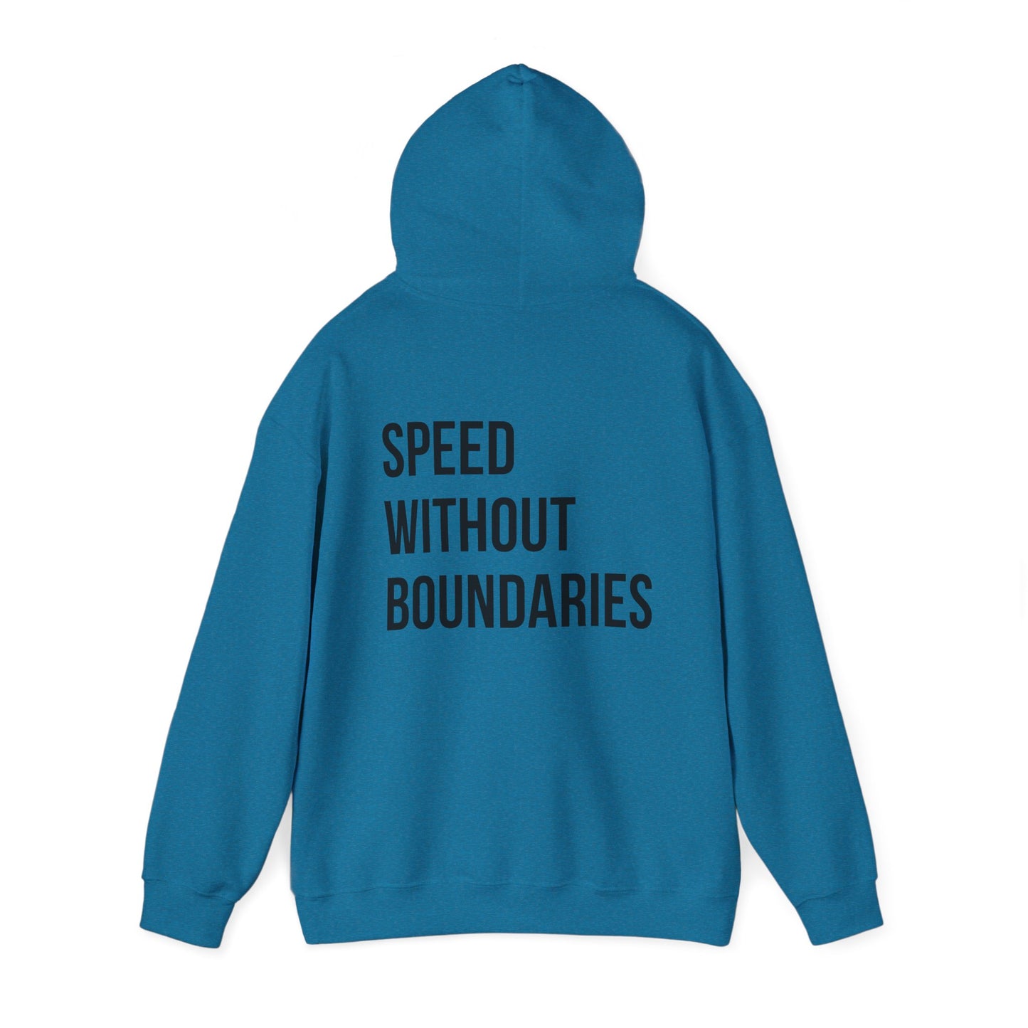 Pro Comfort Unisex Sweatshirt “Speed Without Boundaries Edition by Revolution Society | Down To Earth Collection