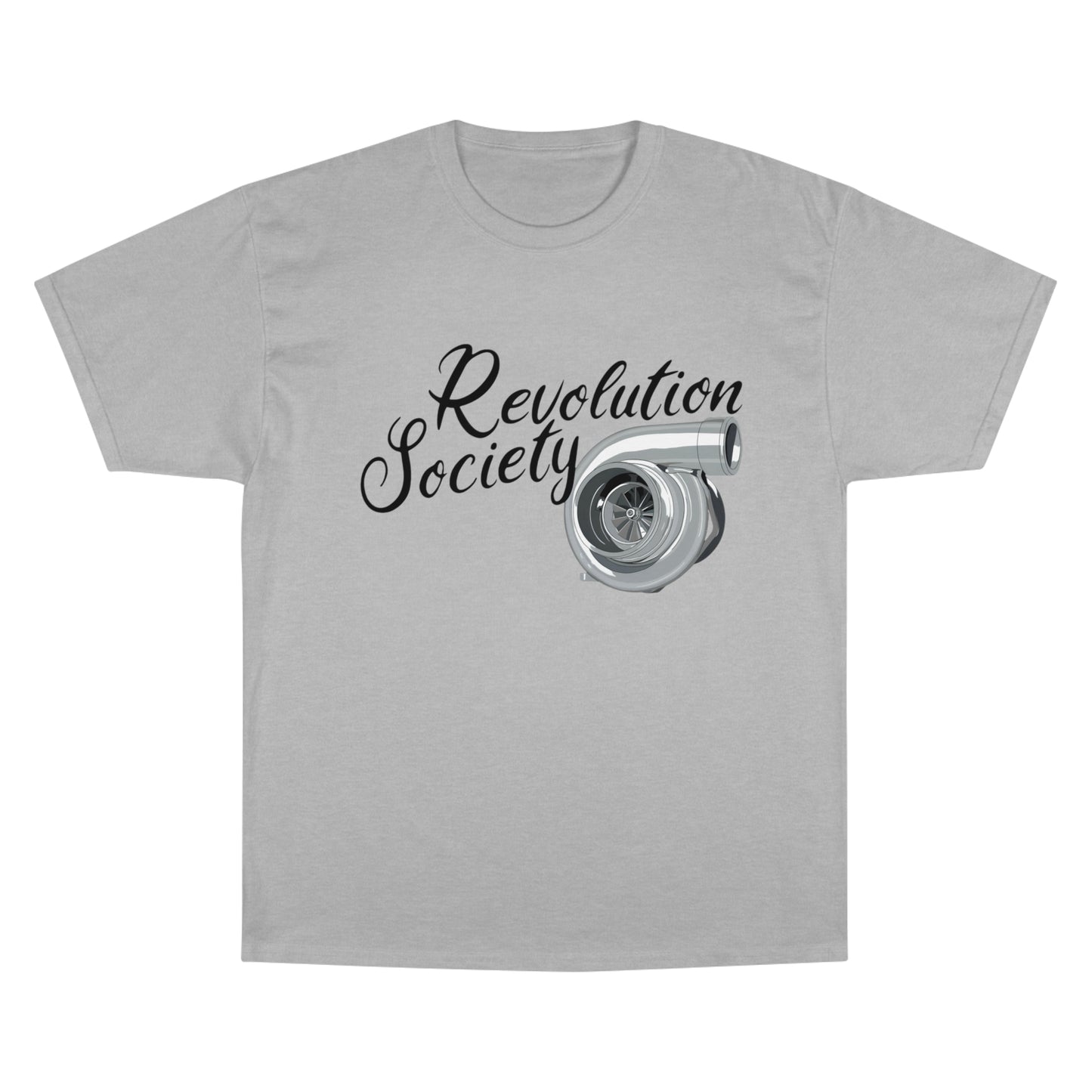 Champion Unisex Tee Shirt “Speed Without Boundaries Edition” by Revolution Society