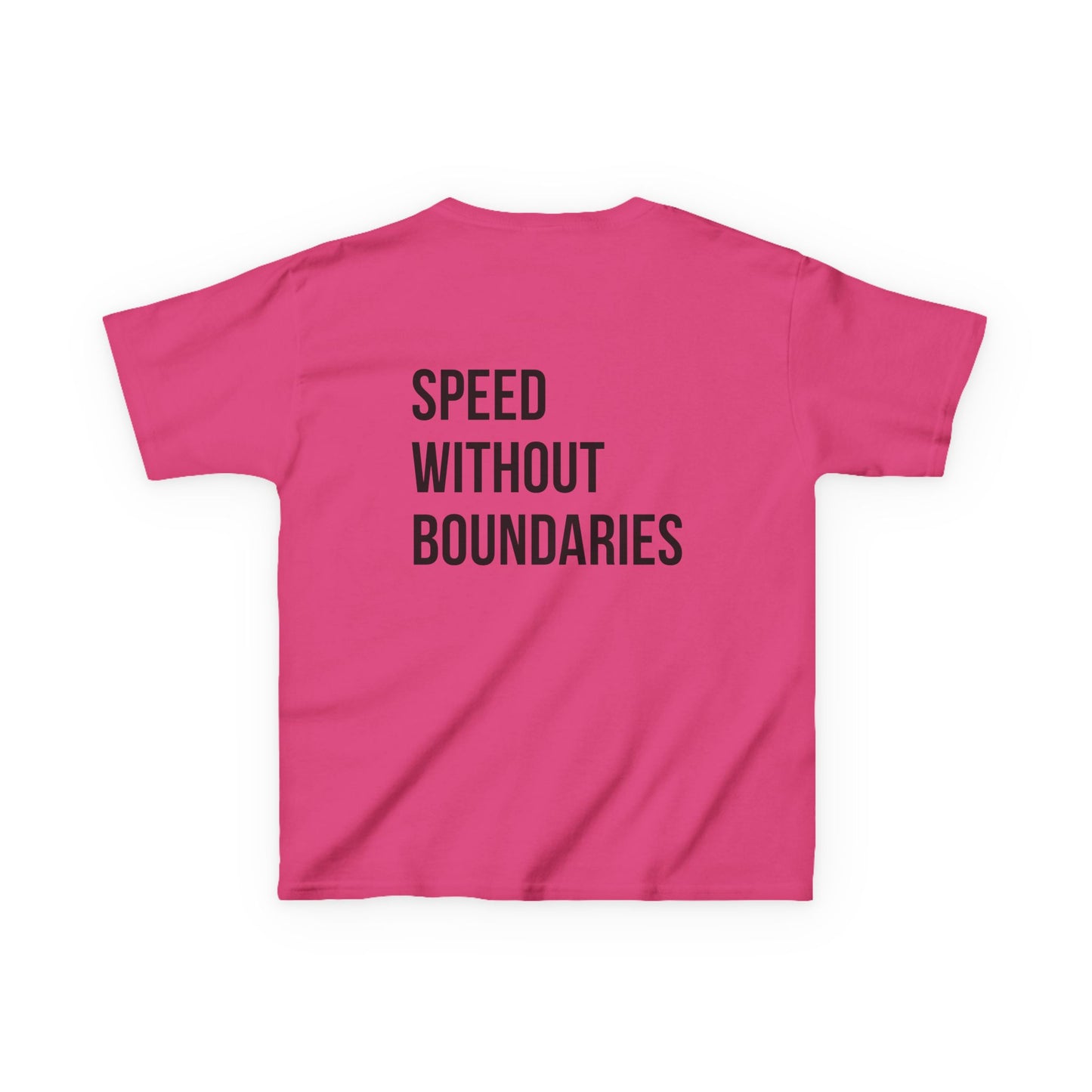 Pro Comfort Unisex YouthTee Shirt  “Speed Without Boundaries” Edition by Revolution Society