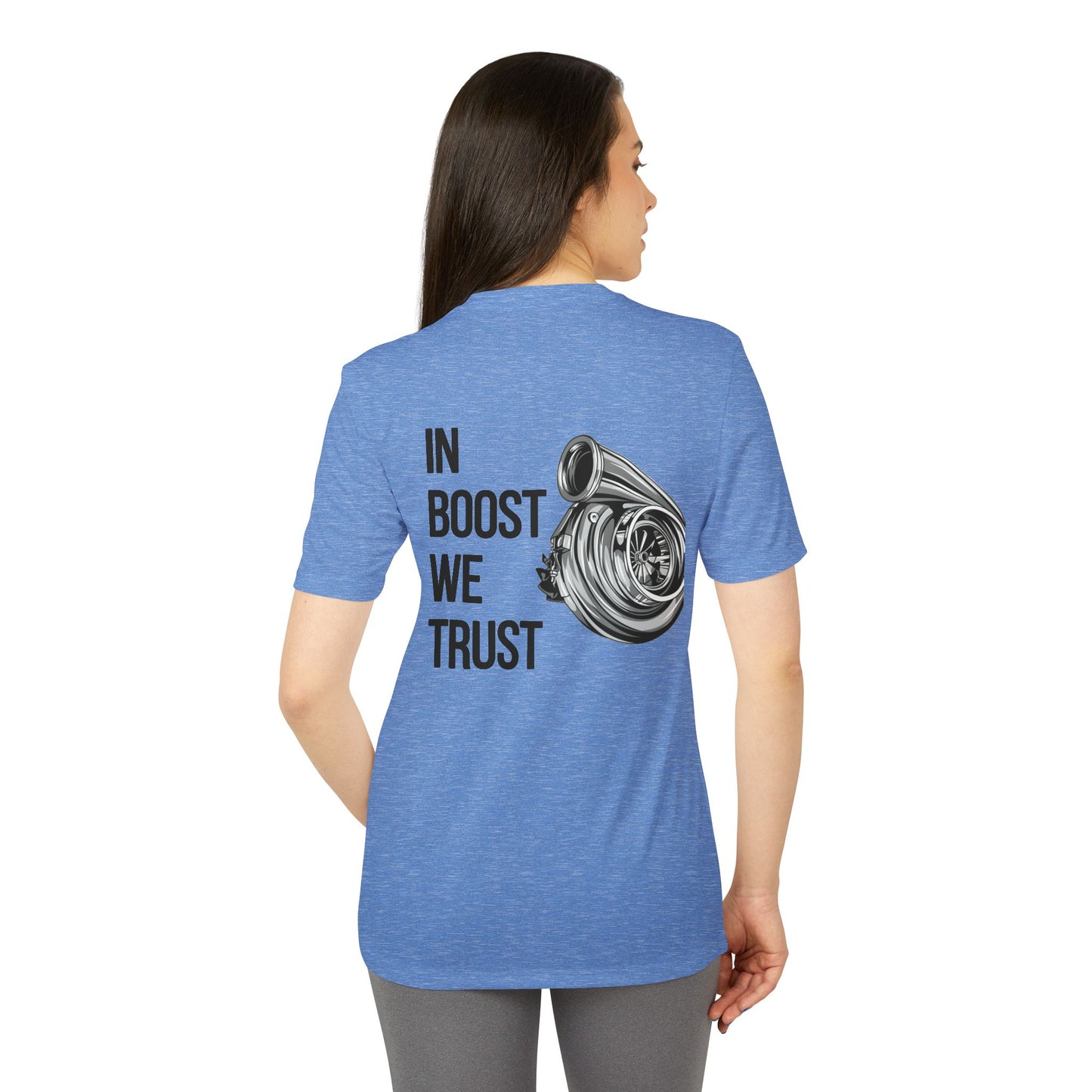 Adidas Unisex Sport Tee Shirt “In Boost We Trust Edition” by Revolution Society