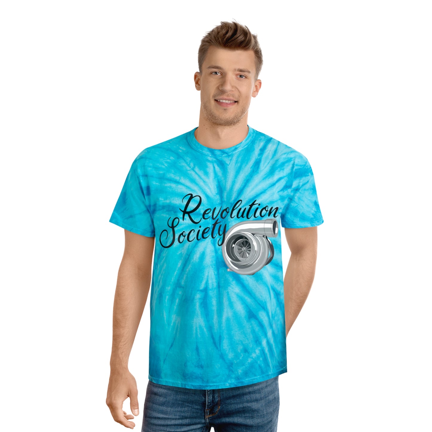 Color Blast Unisex Tee Shirt “Speed Without Boundaries Edition” by Revolution Society