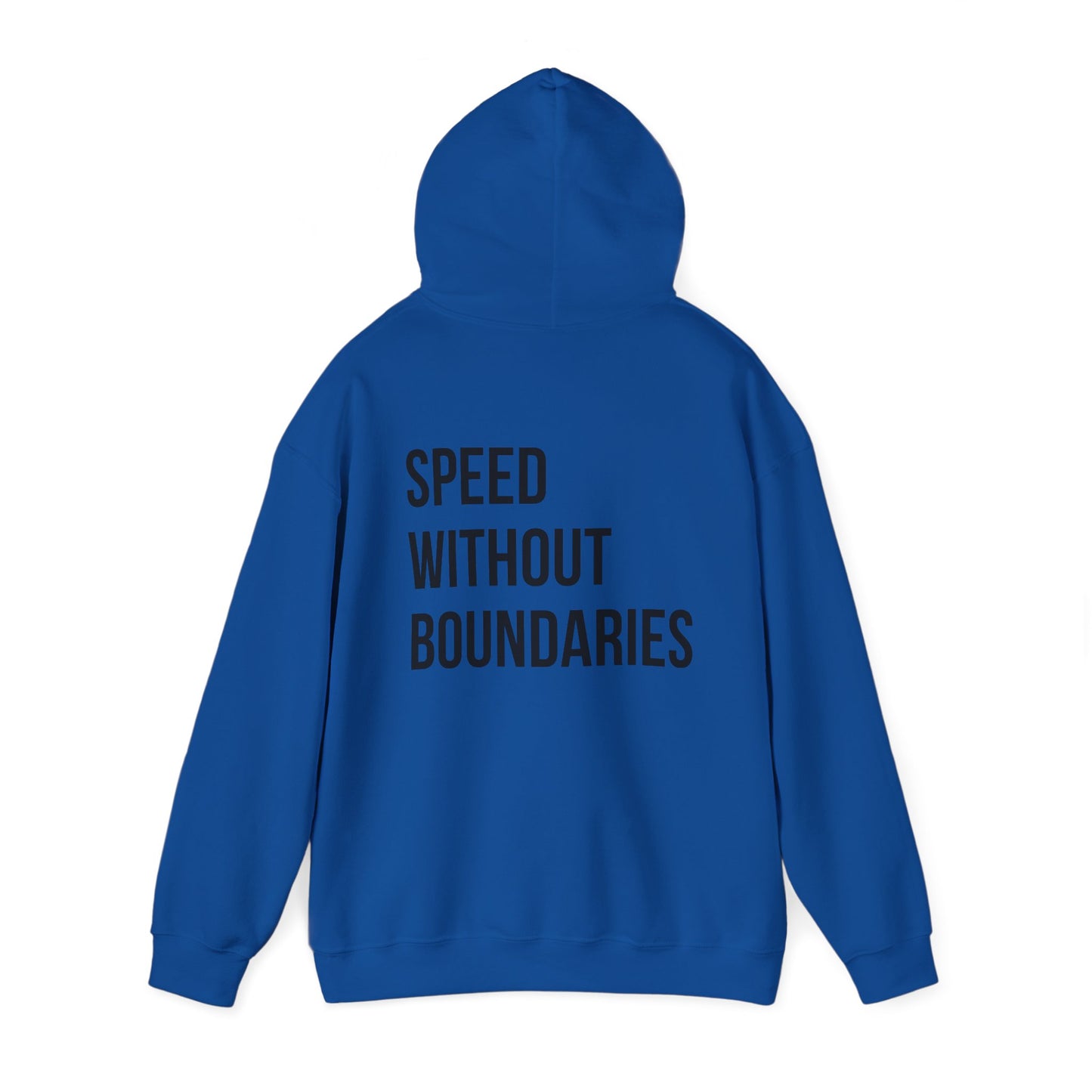 Pro Comfort Unisex Sweatshirt “Speed Without Boundaries Edition by Revolution Society | Down To Earth Collection