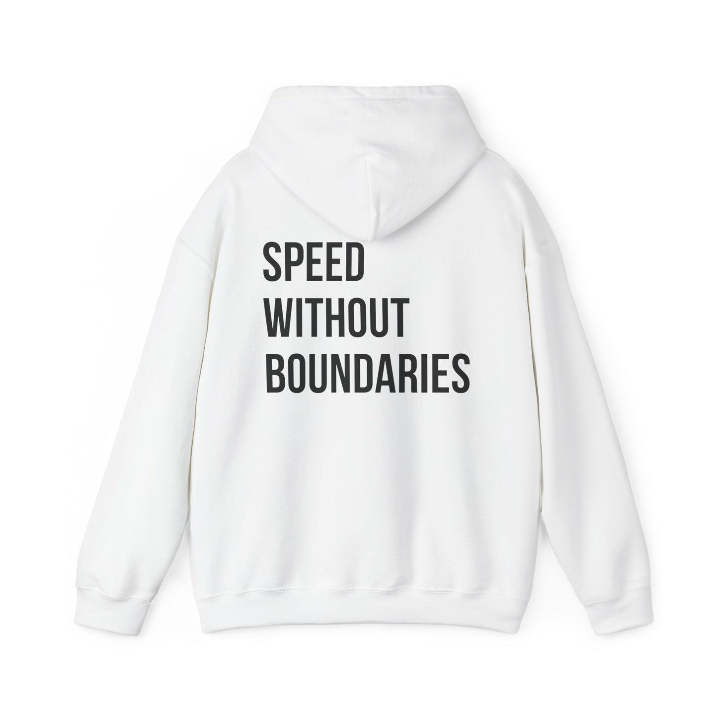 Pro Comfort Unisex Sweatshirt “Speed Without Boundaries Edition by Revolution Society | Down To Earth Collection