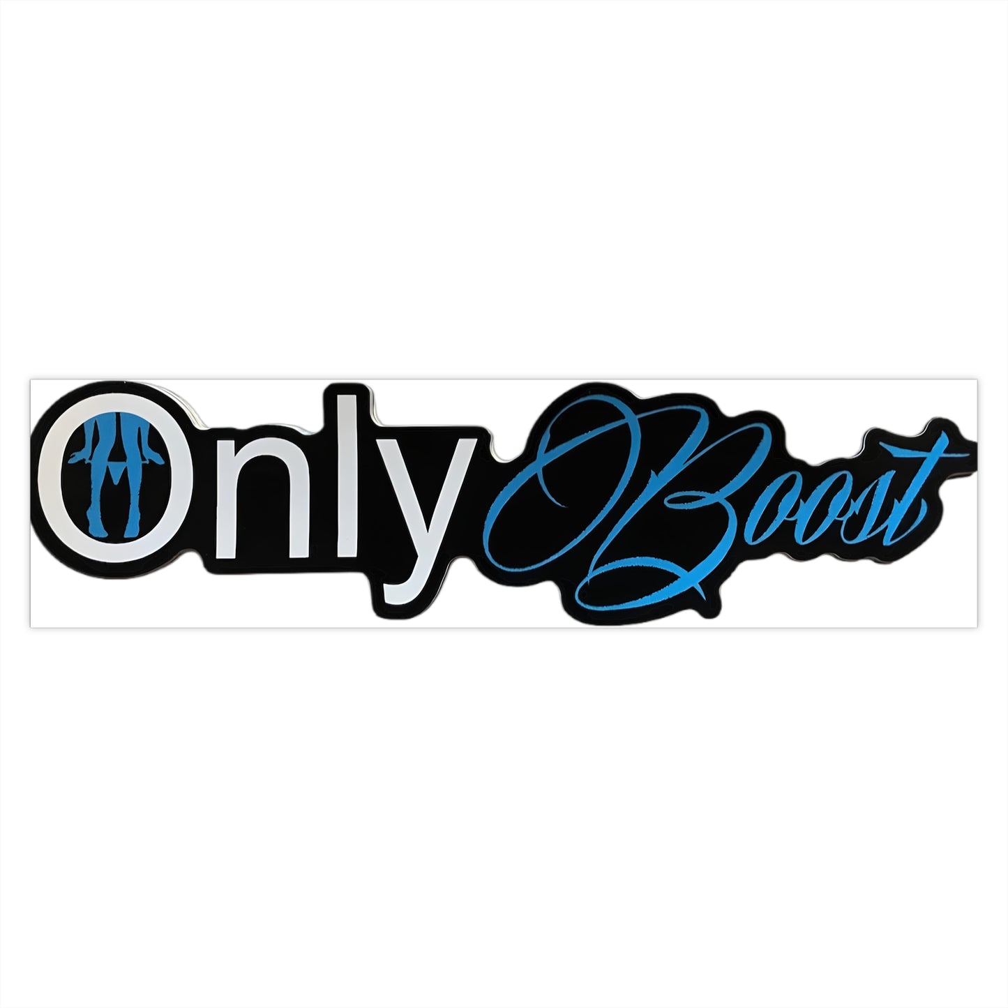 Autocollant pour voiture/pare-chocs Édition « Only Boost » par Revolution Society