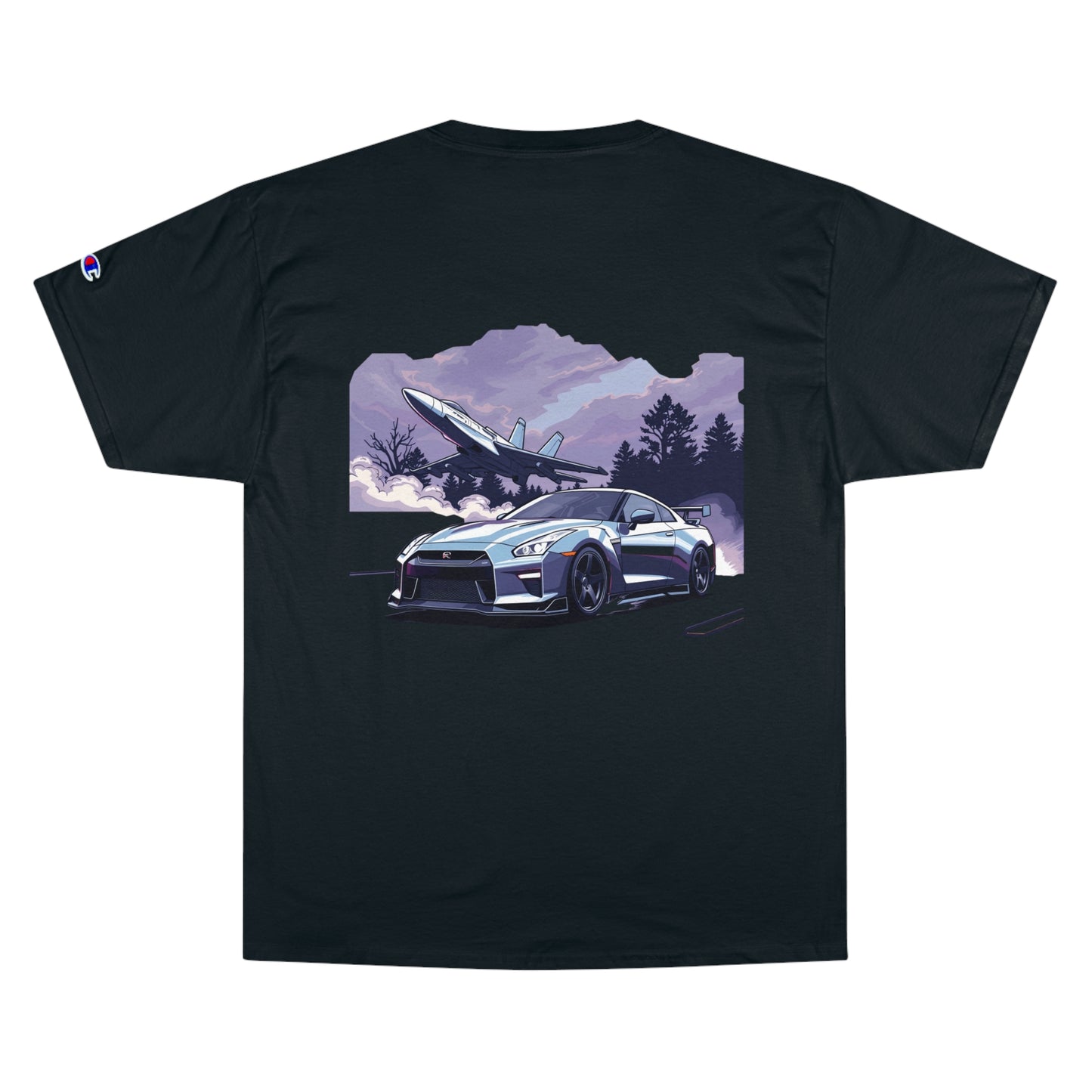 Champion Unisex Tee Shirt “Turbo Flight Edition” by Revolution Society