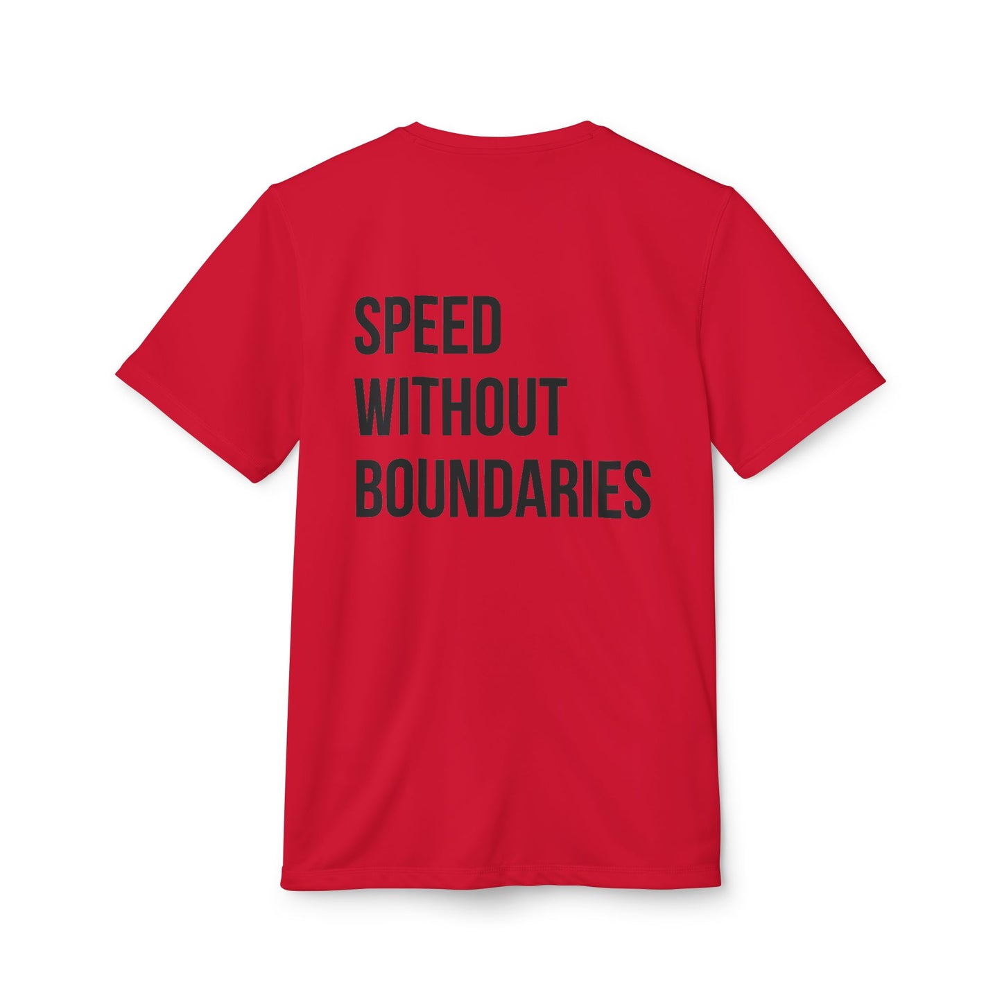 Adidas Unisex Sport Tee Shirt “Speed Without Boundaries Edition” by Revolution Society