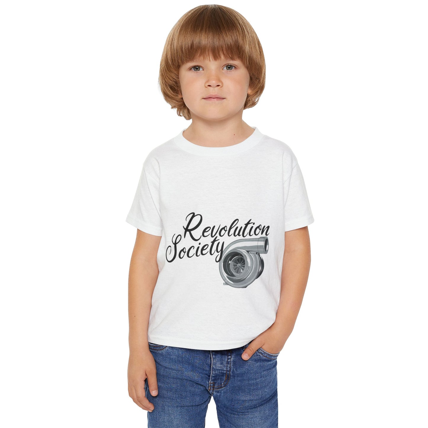 Pro Comfort Unisex Toddler T-Shirt - Speed Without Boundaries Design