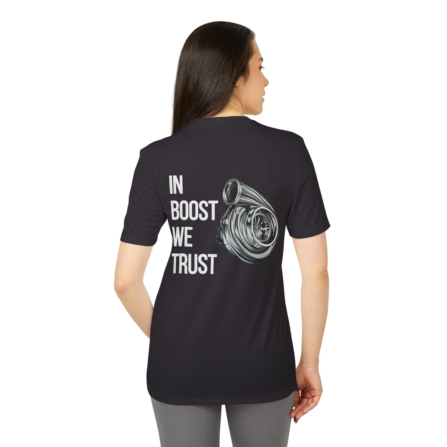 Adidas Unisex Sport Tee Shirt “In Boost We Trust Edition” by Revolution Society