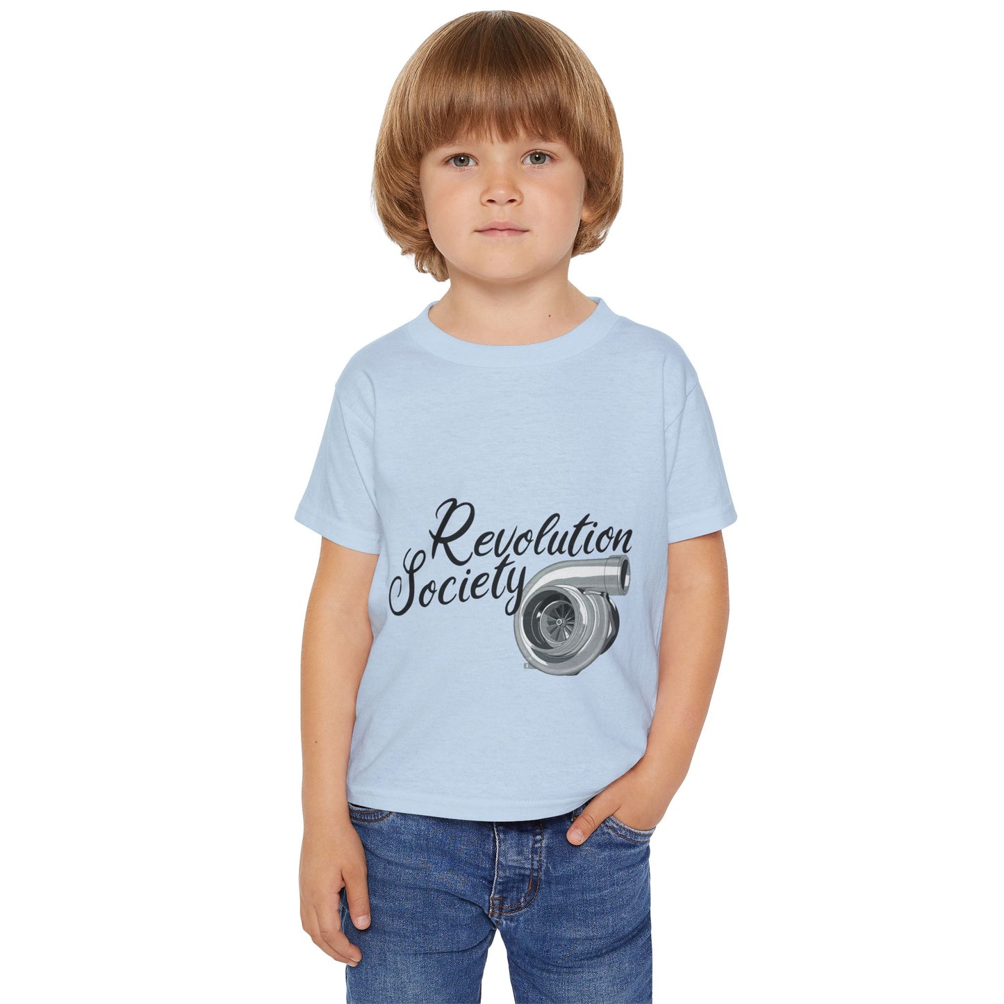 Pro Comfort Unisex Toddler T-Shirt - Speed Without Boundaries Design