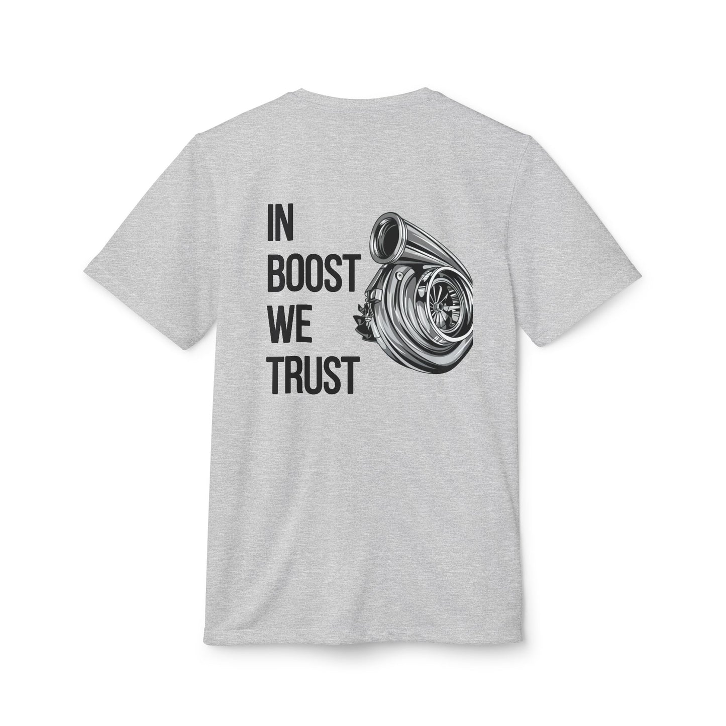 Adidas Unisex Sport Tee Shirt “In Boost We Trust Edition” by Revolution Society