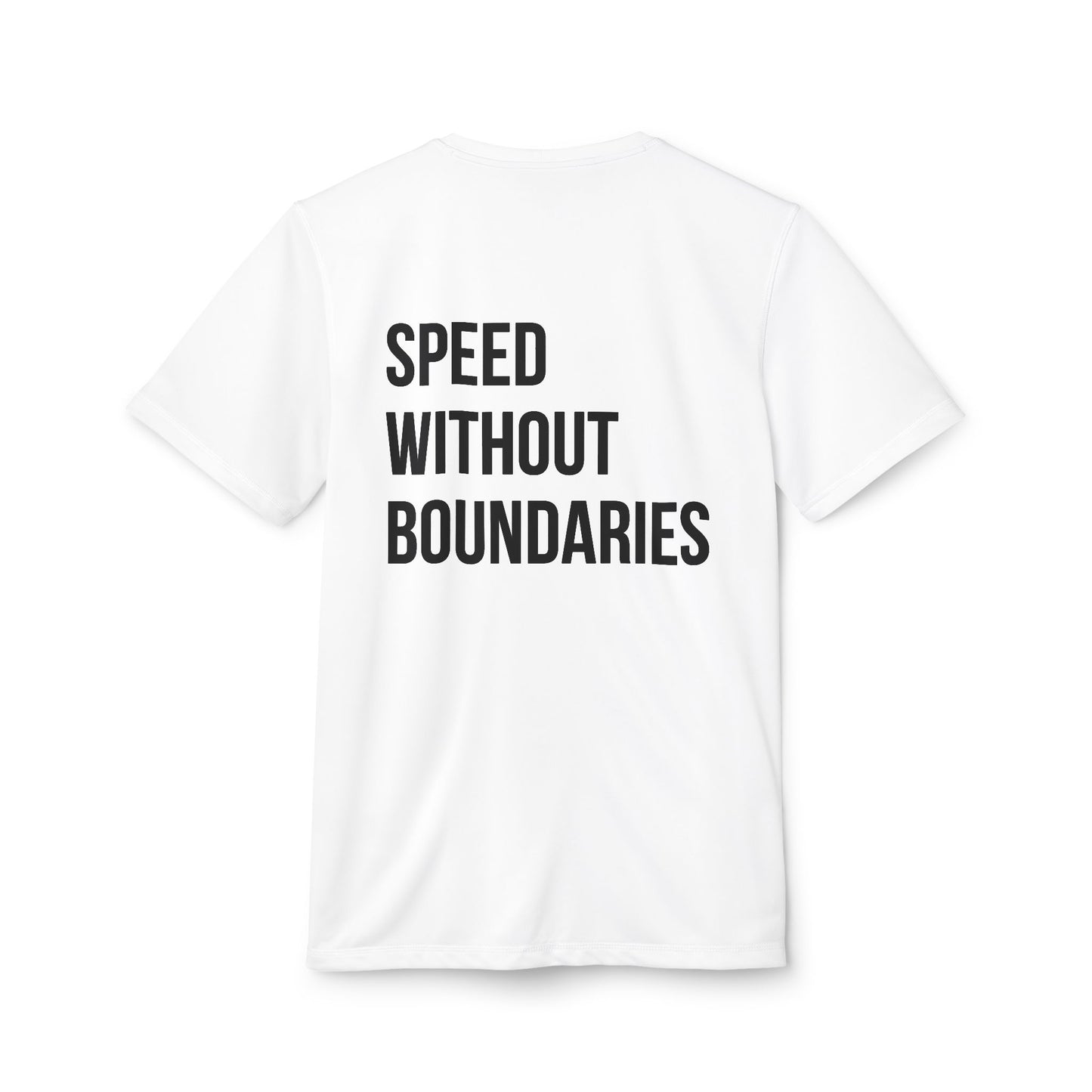 Adidas Unisex Sport Tee Shirt “Speed Without Boundaries Edition” by Revolution Society