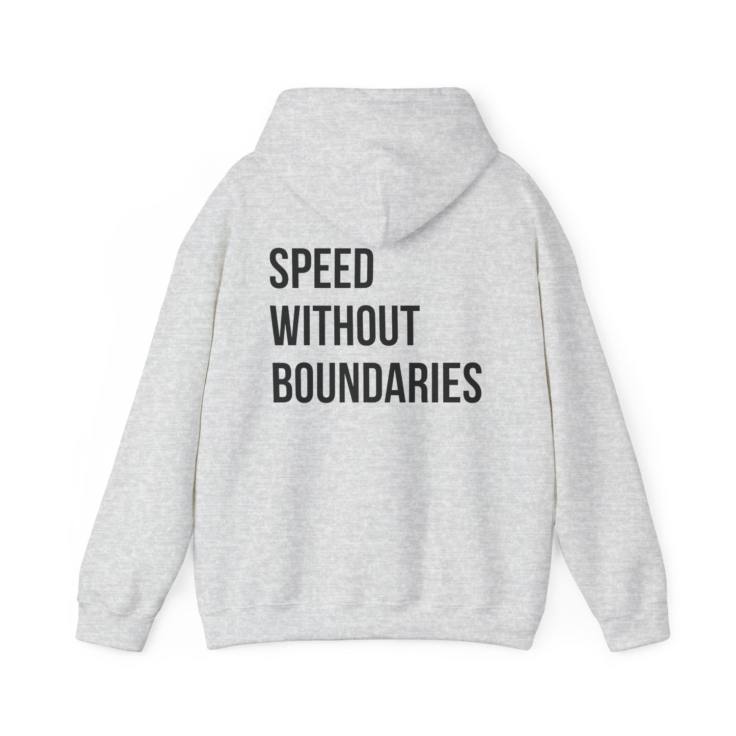 Pro Comfort Unisex Sweatshirt “Speed Without Boundaries Edition by Revolution Society | Down To Earth Collection