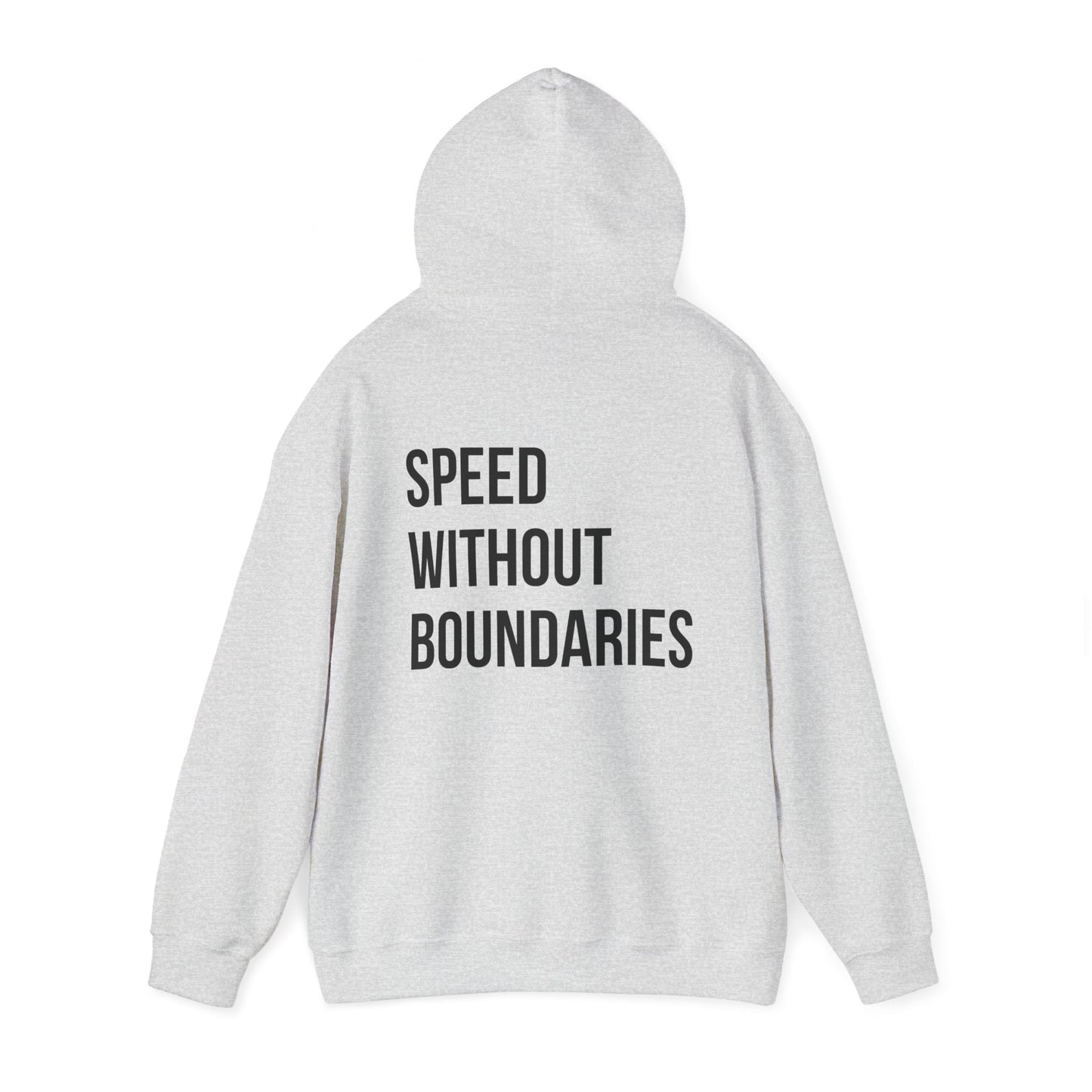 Pro Comfort Unisex Sweatshirt “Speed Without Boundaries Edition by Revolution Society | Down To Earth Collection