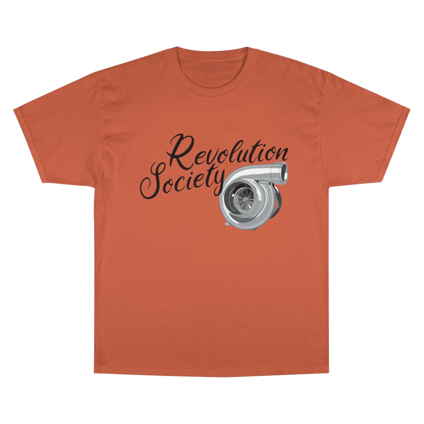 Champion Unisex Tee Shirt “Speed Without Boundaries Edition” by Revolution Society