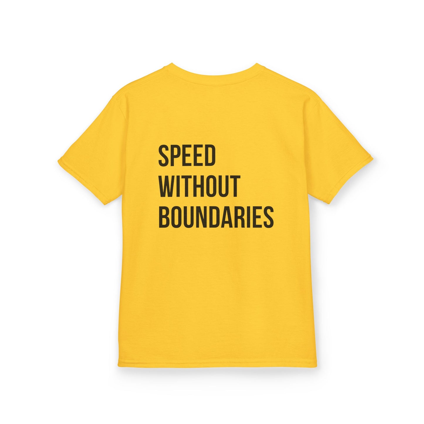 Pro Comfort Unisex YouthTee Shirt  “Speed Without Boundaries” Edition by Revolution Society