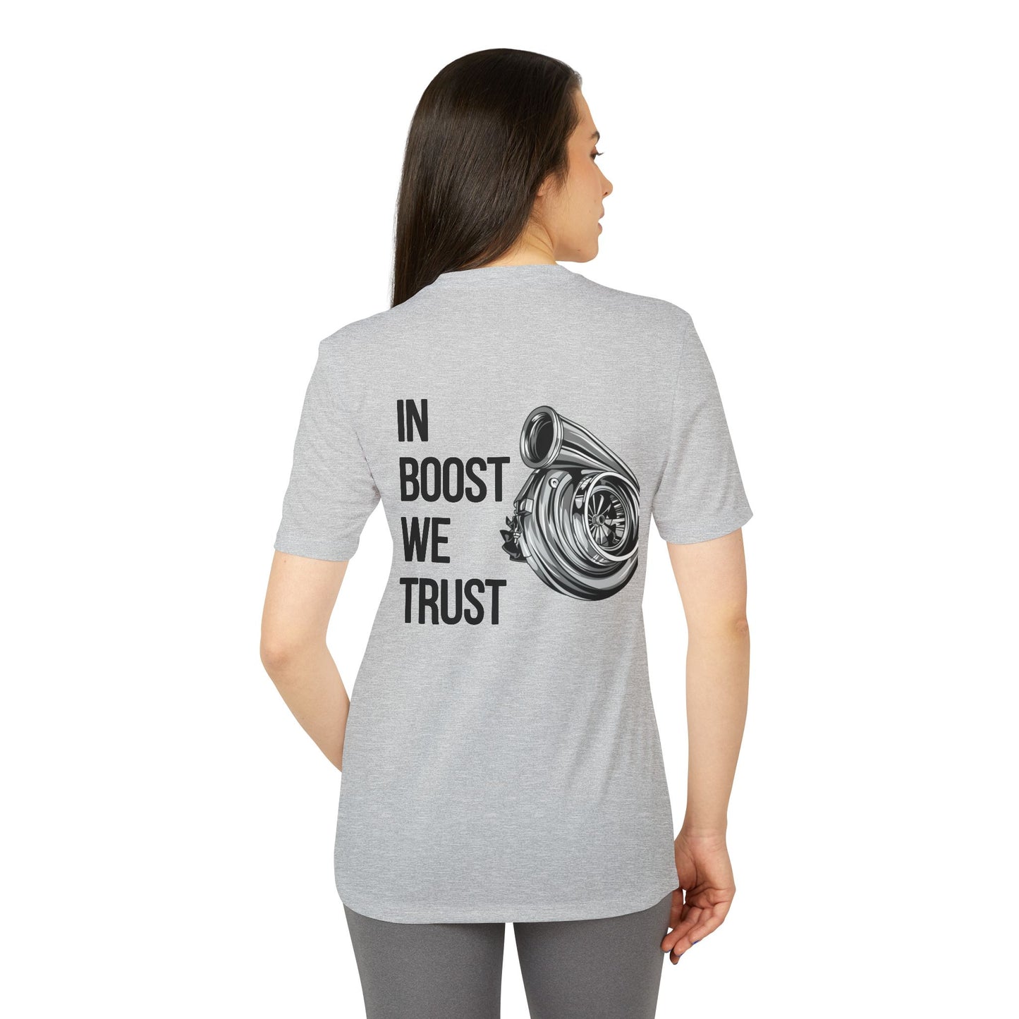 Adidas Unisex Sport Tee Shirt “In Boost We Trust Edition” by Revolution Society