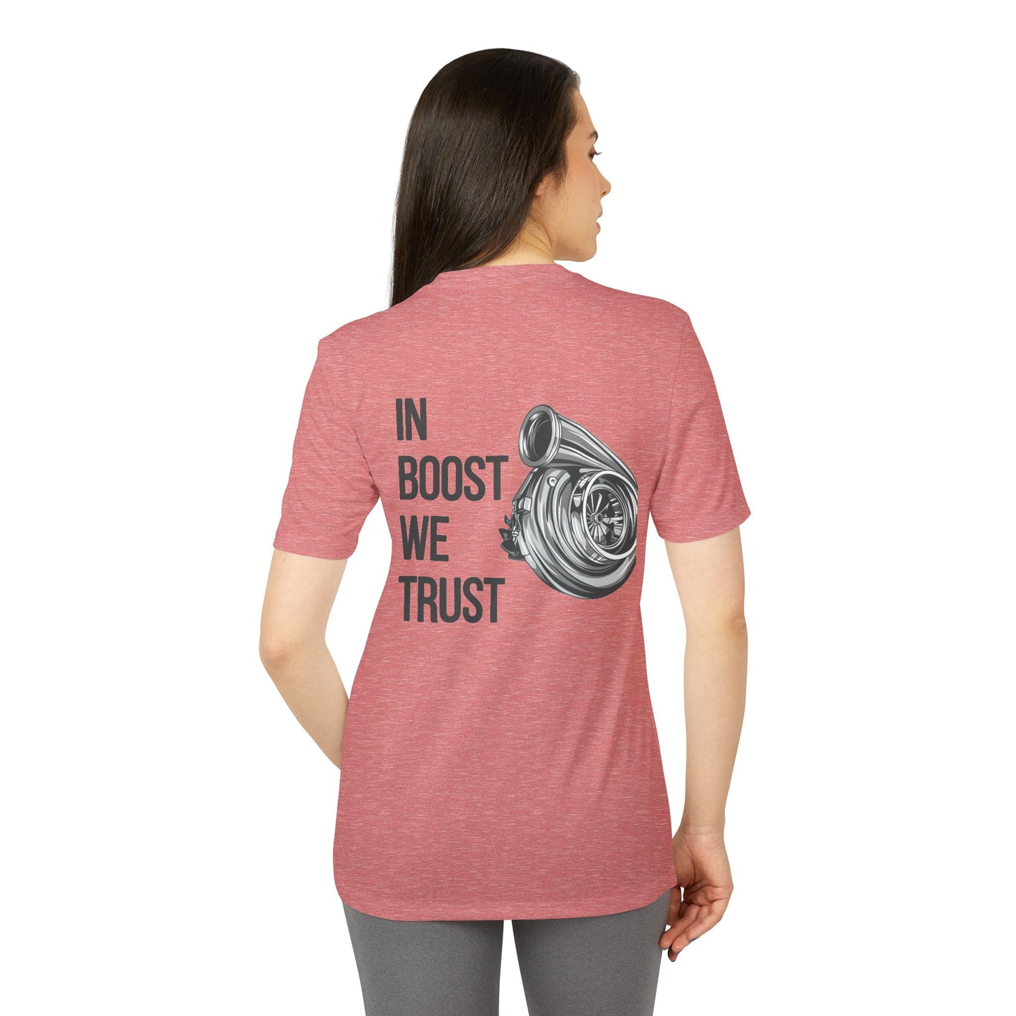 Adidas Unisex Sport Tee Shirt “In Boost We Trust Edition” by Revolution Society