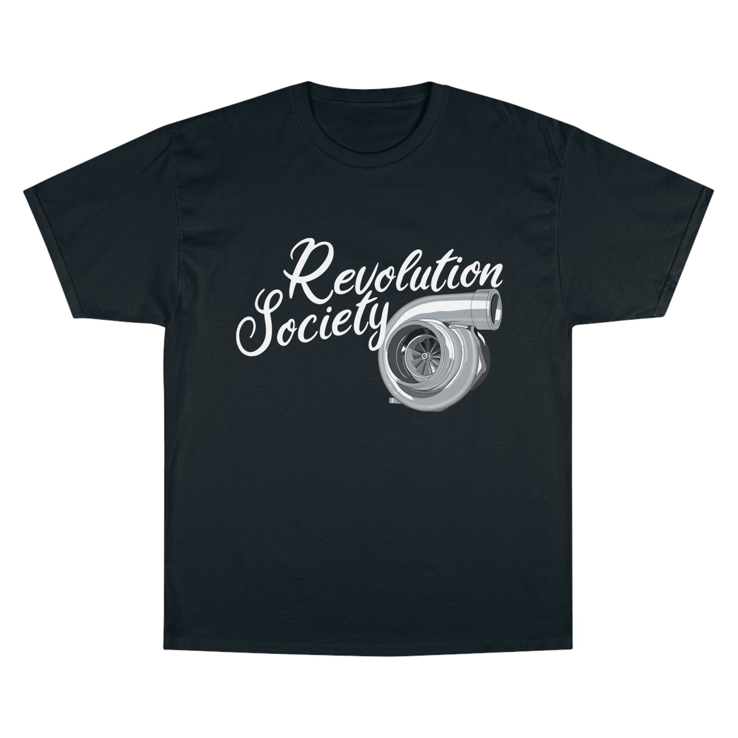 Champion Unisex Tee Shirt “Speed Without Boundaries Edition” by Revolution Society