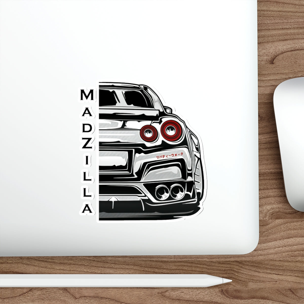 Car Bumper Sticker/Decal “Madzilla” Edition