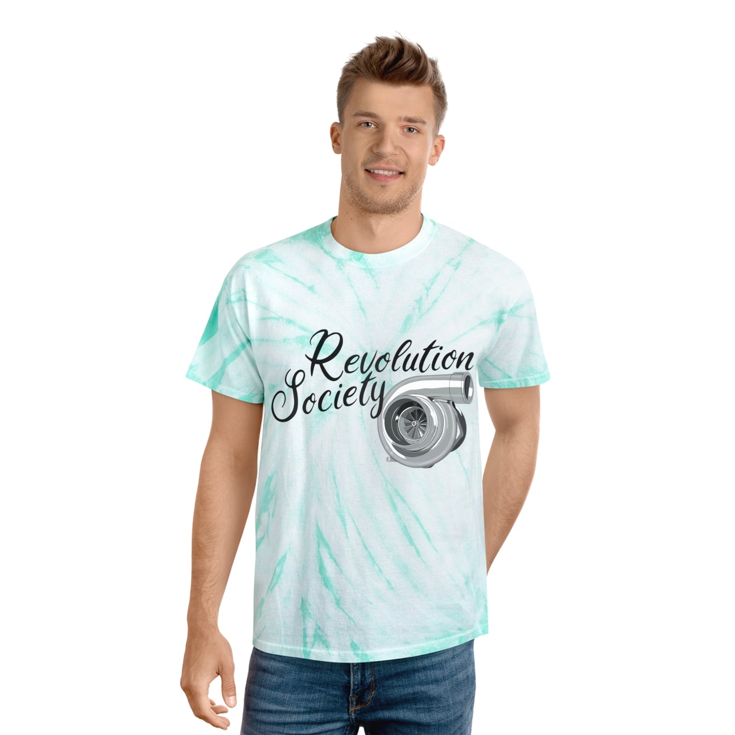 Color Blast Unisex Tee Shirt “Speed Without Boundaries Edition” by Revolution Society