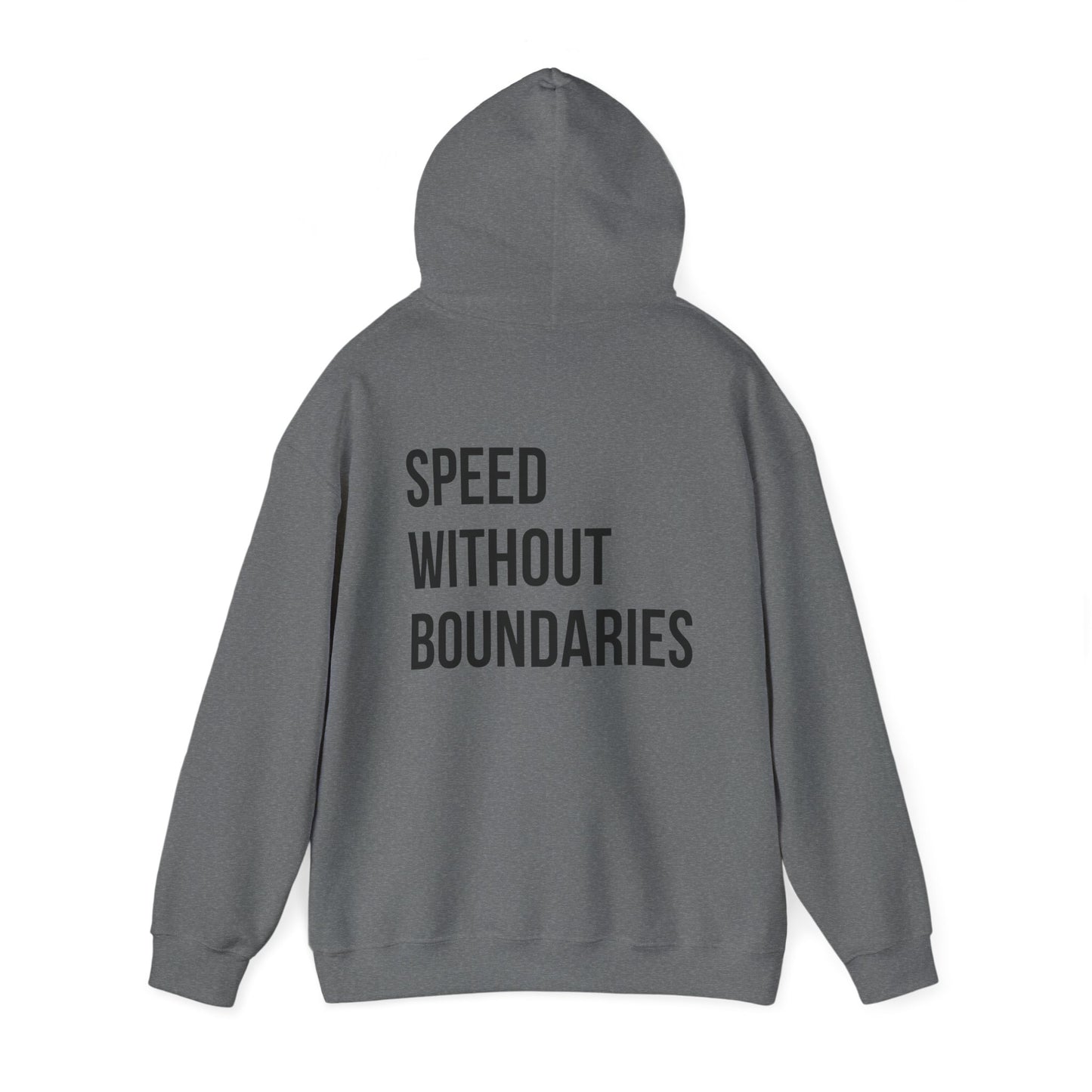 Pro Comfort Unisex Sweatshirt “Speed Without Boundaries Edition by Revolution Society | Down To Earth Collection