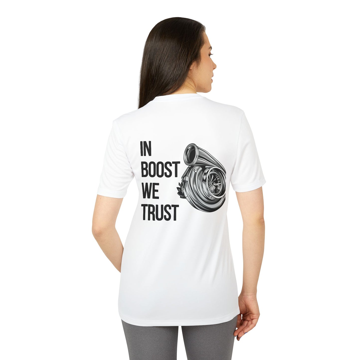 Adidas Unisex Sport Tee Shirt “In Boost We Trust Edition” by Revolution Society