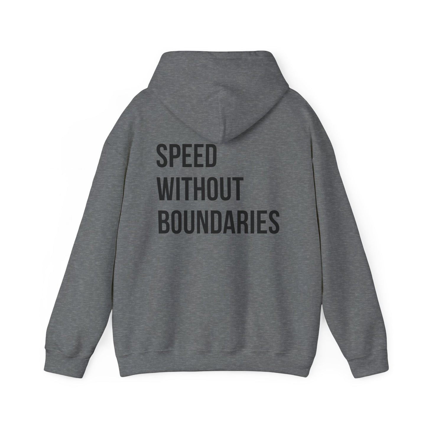 Pro Comfort Unisex Sweatshirt “Speed Without Boundaries Edition by Revolution Society | Down To Earth Collection