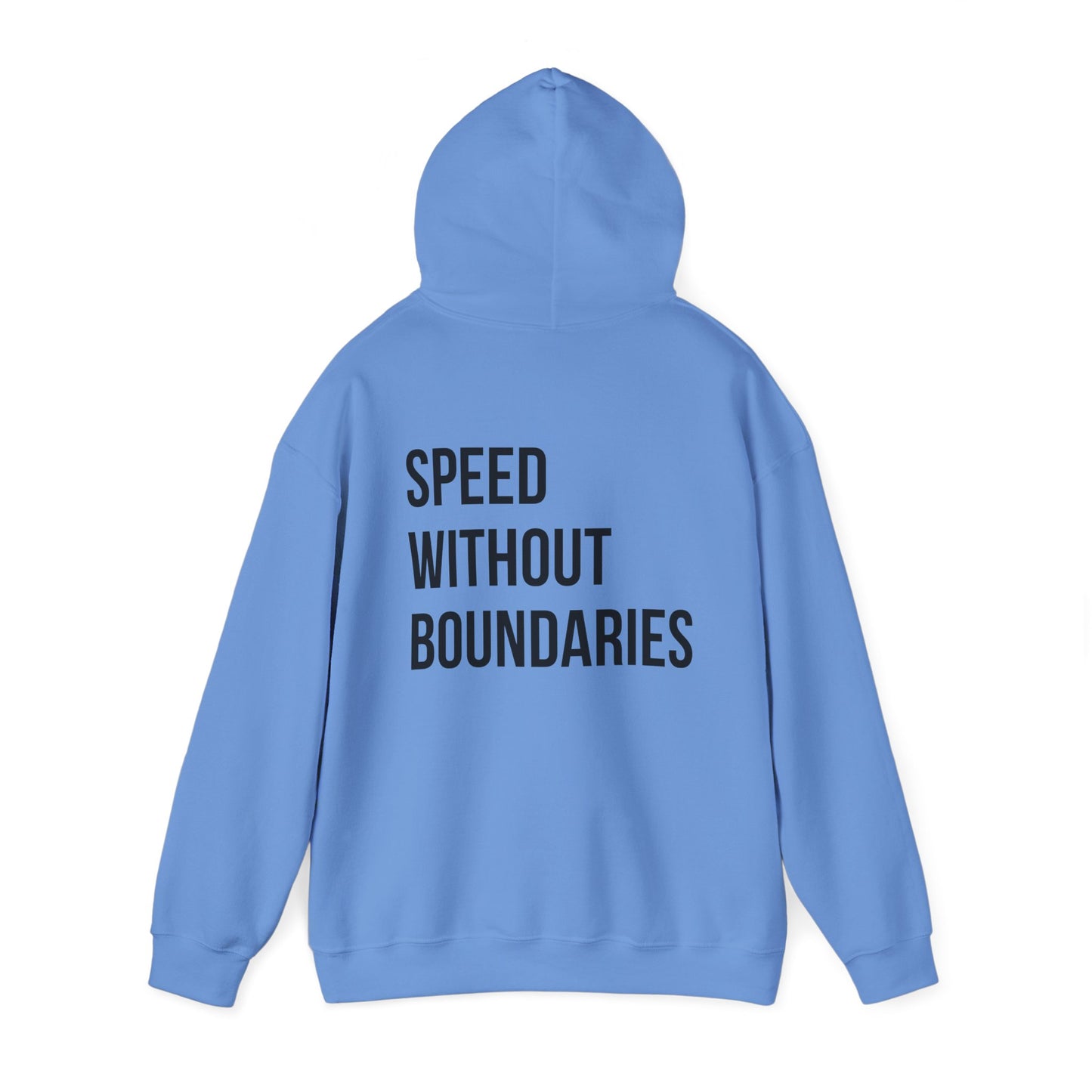 Pro Comfort Unisex Sweatshirt “Speed Without Boundaries Edition by Revolution Society | Down To Earth Collection